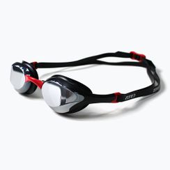 Plavecké okuliare ZONE3 Volare Streamline Racing black/red/silver polarized mirror revo