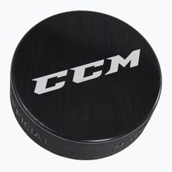 Hokejový puk CCM SR čierny