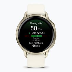 Hodinky Garmin Venu 4 41 mm lunar gold/bone
