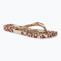 Dámske žabky Ipanema Animale Print III beige/gold