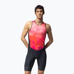 Pánsky triatlonový oblek Alé Triple pink combo