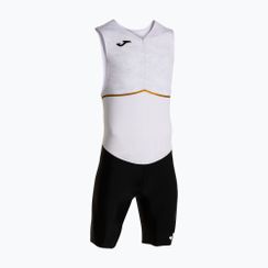 Pánsky triatlonový oblek Joma Record III Bodysuit white/black