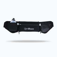 Bežecký opasok GymBeam Trail Hydrobelt + fľaša na vodu 180 ml black