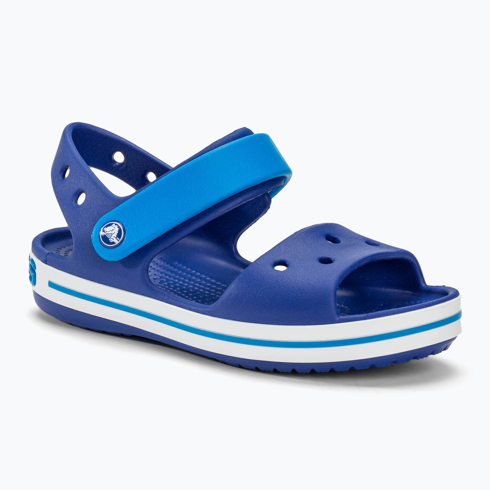Detské sandále Crocs Crockband cerulean blue/ocean (Crocband Sandal Kids 12856-4BX)