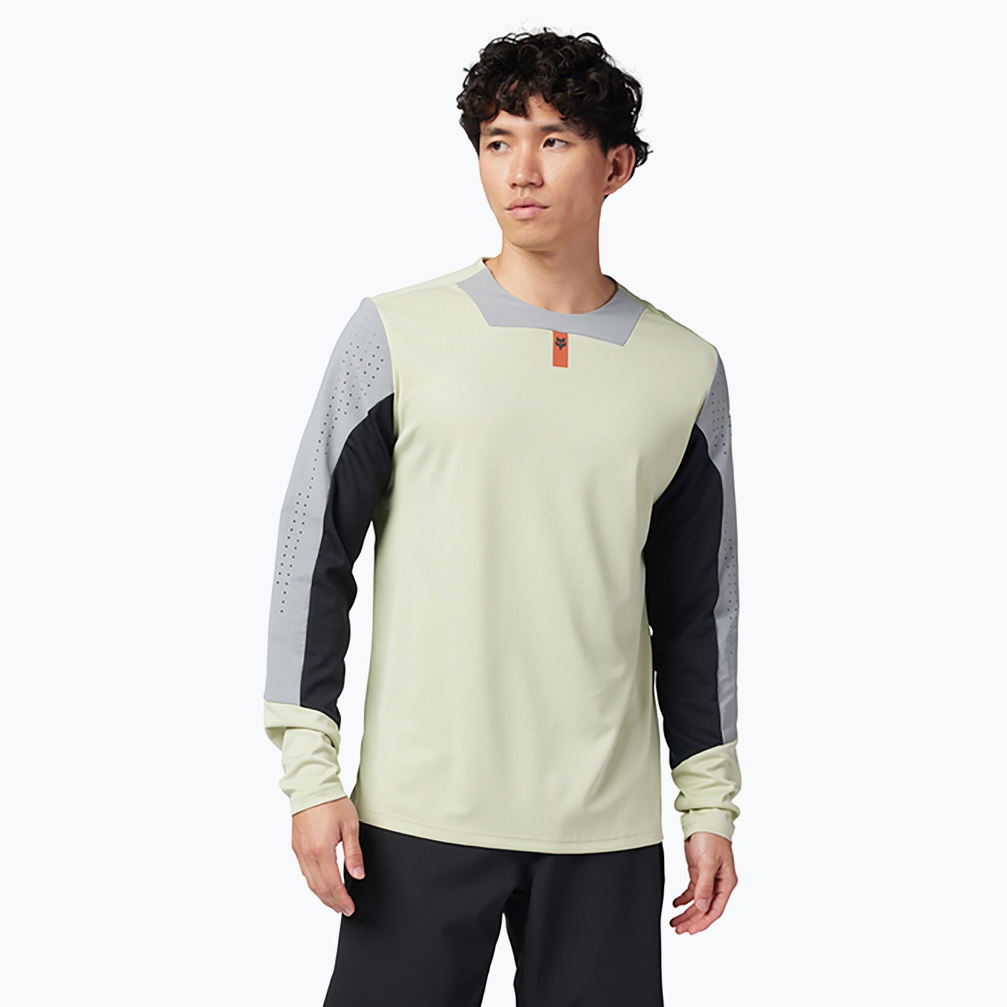 Pánsky cyklistický longsleeve Fox Racing Defend cactus (Defend 32367)
