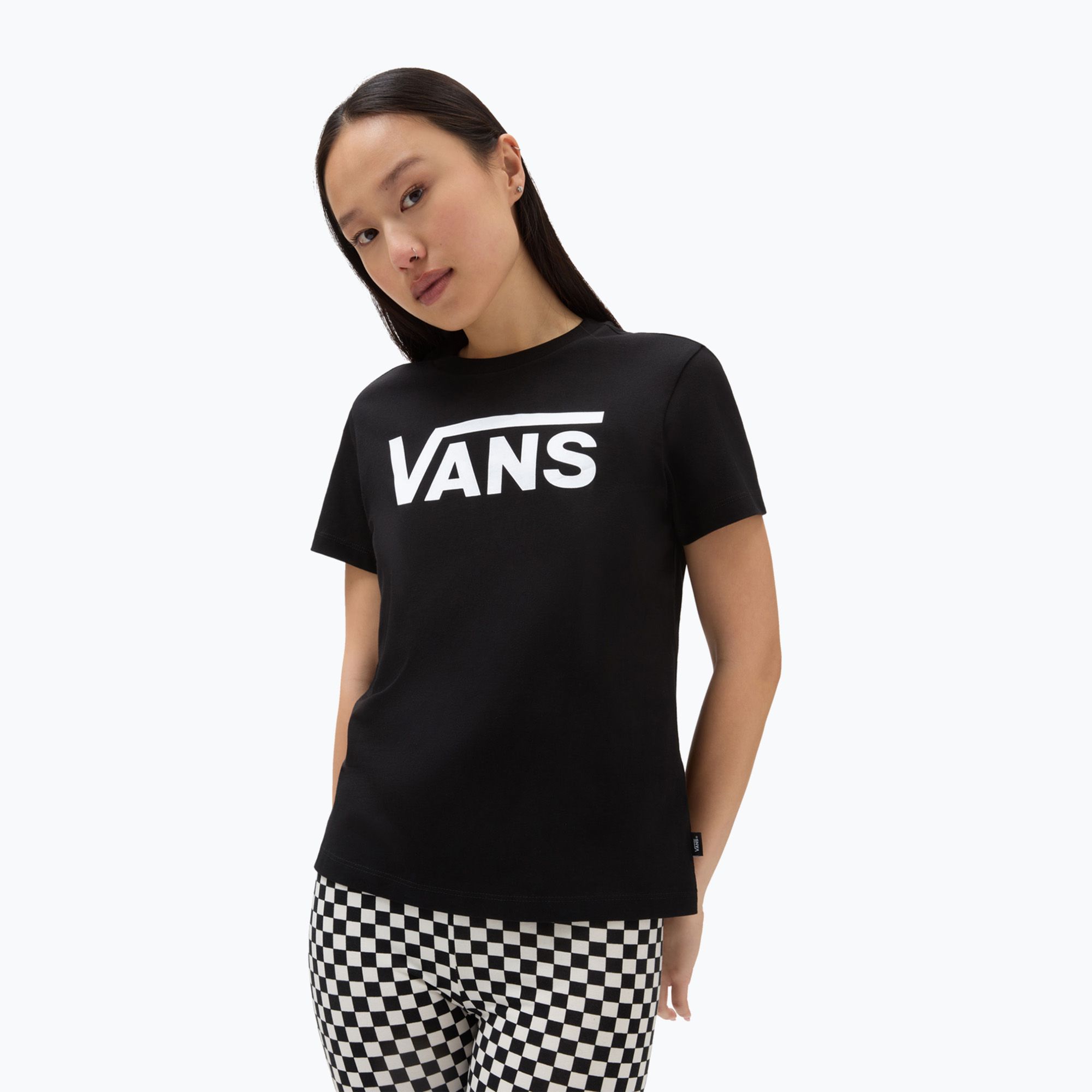 Dámske tričko Vans Wm Flying V Crew Tee black (Flying V Crew VN0A3UP4BLK1)