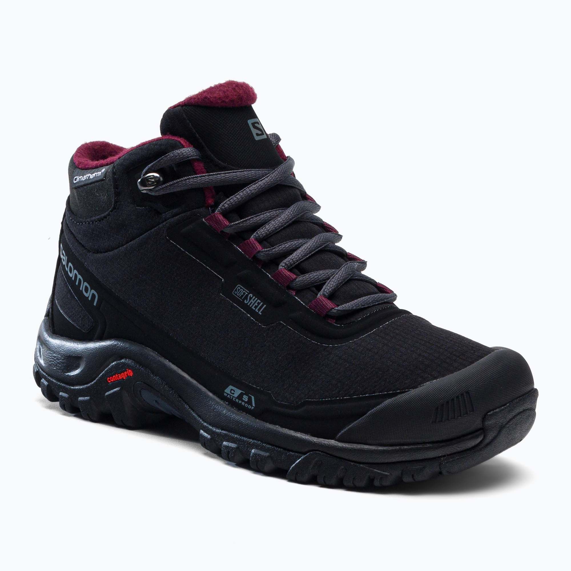 Dámske trekingové topánky Salomon Shelter CS WP čierne L41115 (Shelter CS WP L41110500)
