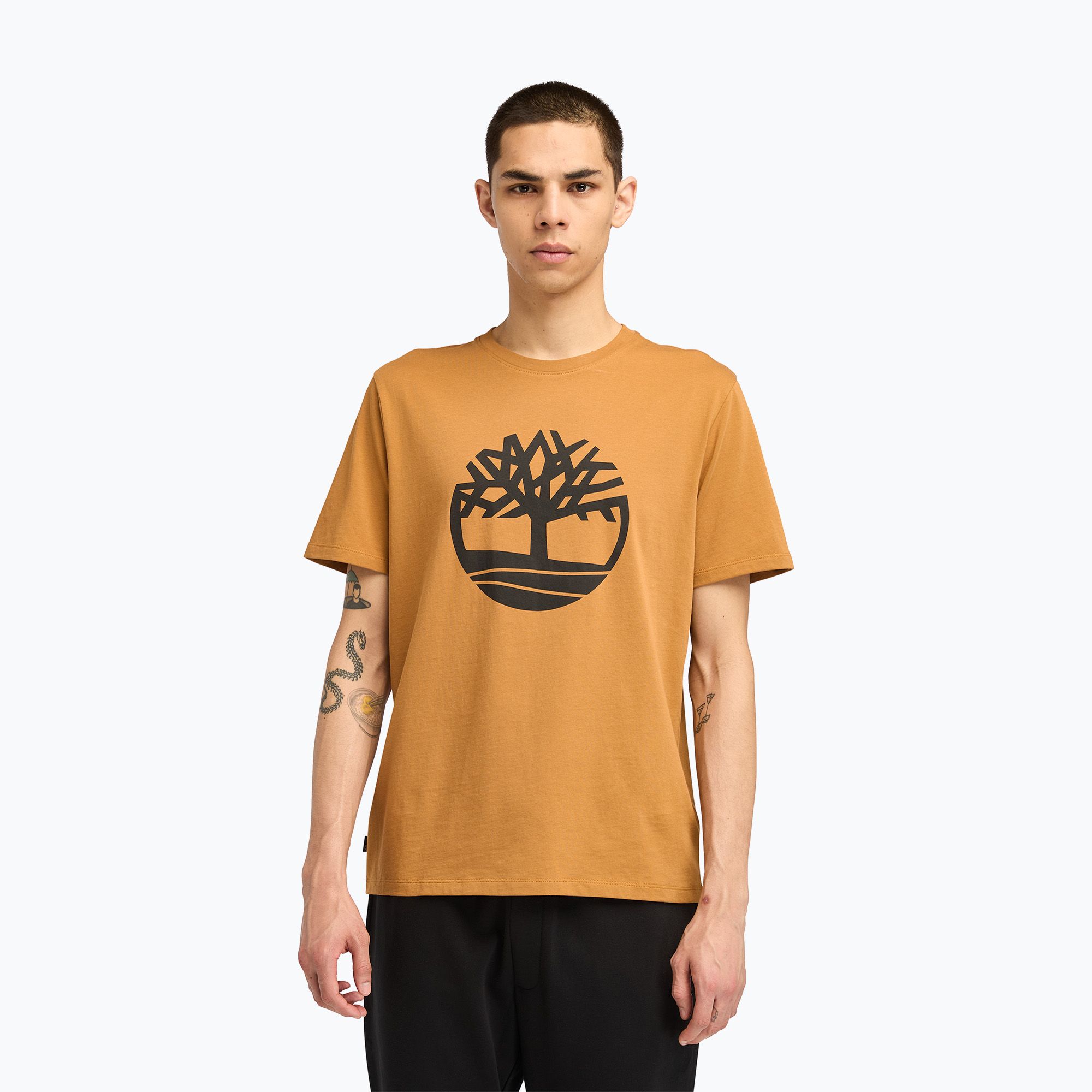 Pánske tričko Timberland Tfo Tree Logo wheat boot (Tfo Tree Logo TB0A2C6SP471)