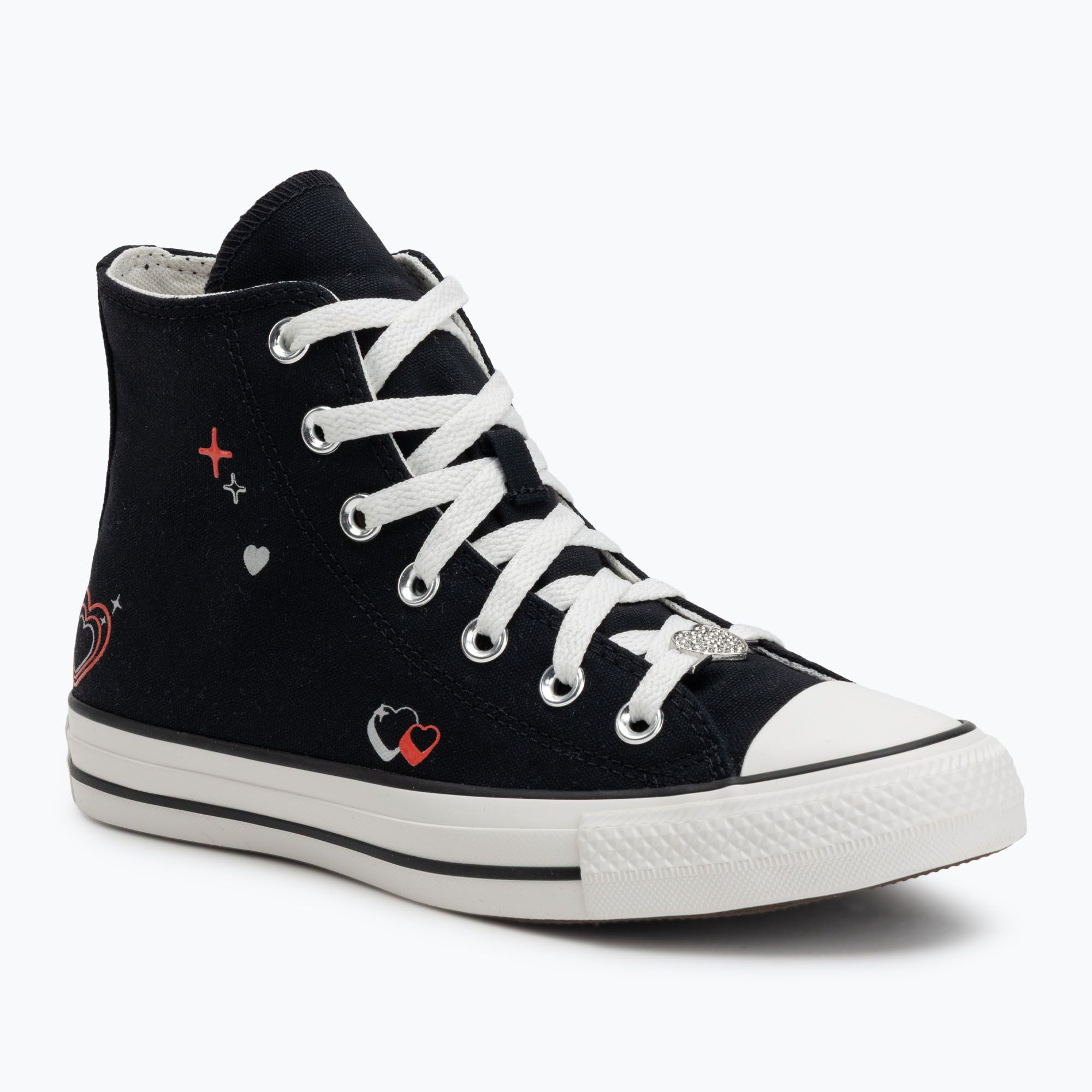 Dámske tenisky Converse Chuck Taylor All Star Y2K Heart black/vintage white/fever dream (Chuck Taylor All Star Y2K Heart A09116C)