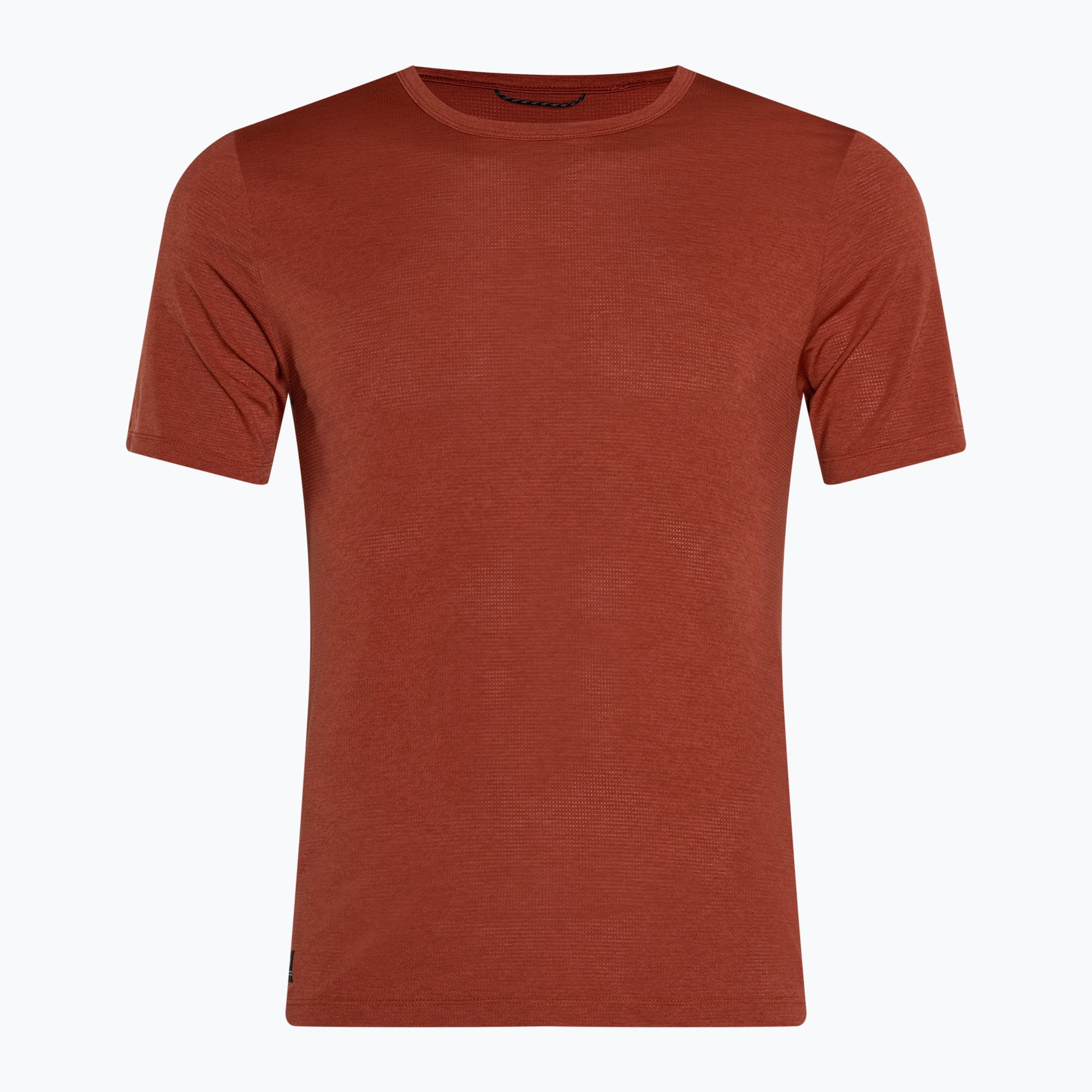 Pánske bežecké tričko Saucony Stopwatch paprika heather (Stopwatch SS SAM800377-PAH)