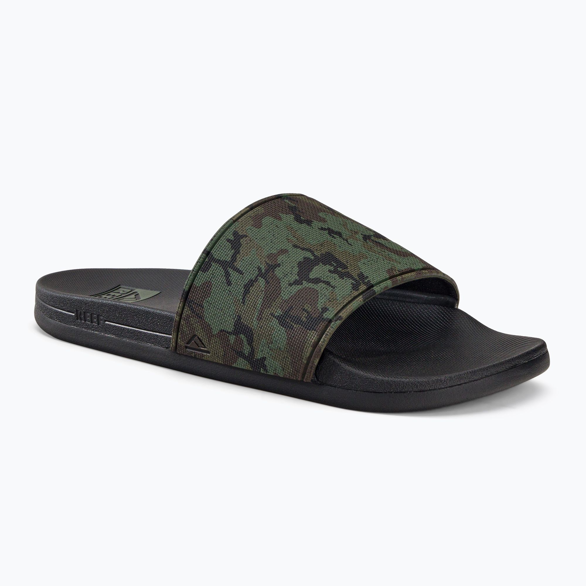 Pánske žabky REEF Cushion Slide čierne CJ584 (Cushion Slide CJ0584)