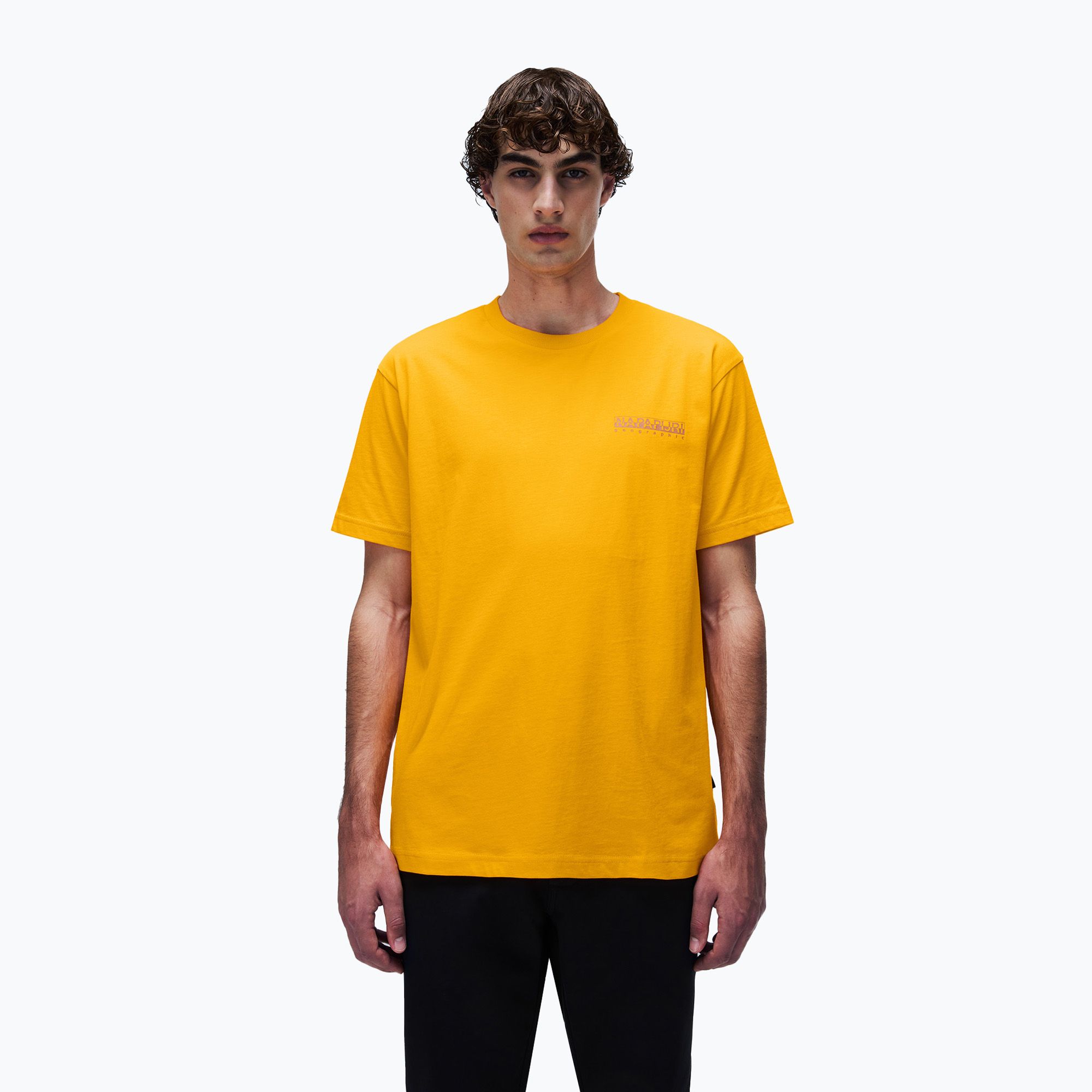 Pánske tričko Napapijri S-Albula orange marigold (S-Albula SS NP0A4I34A671)