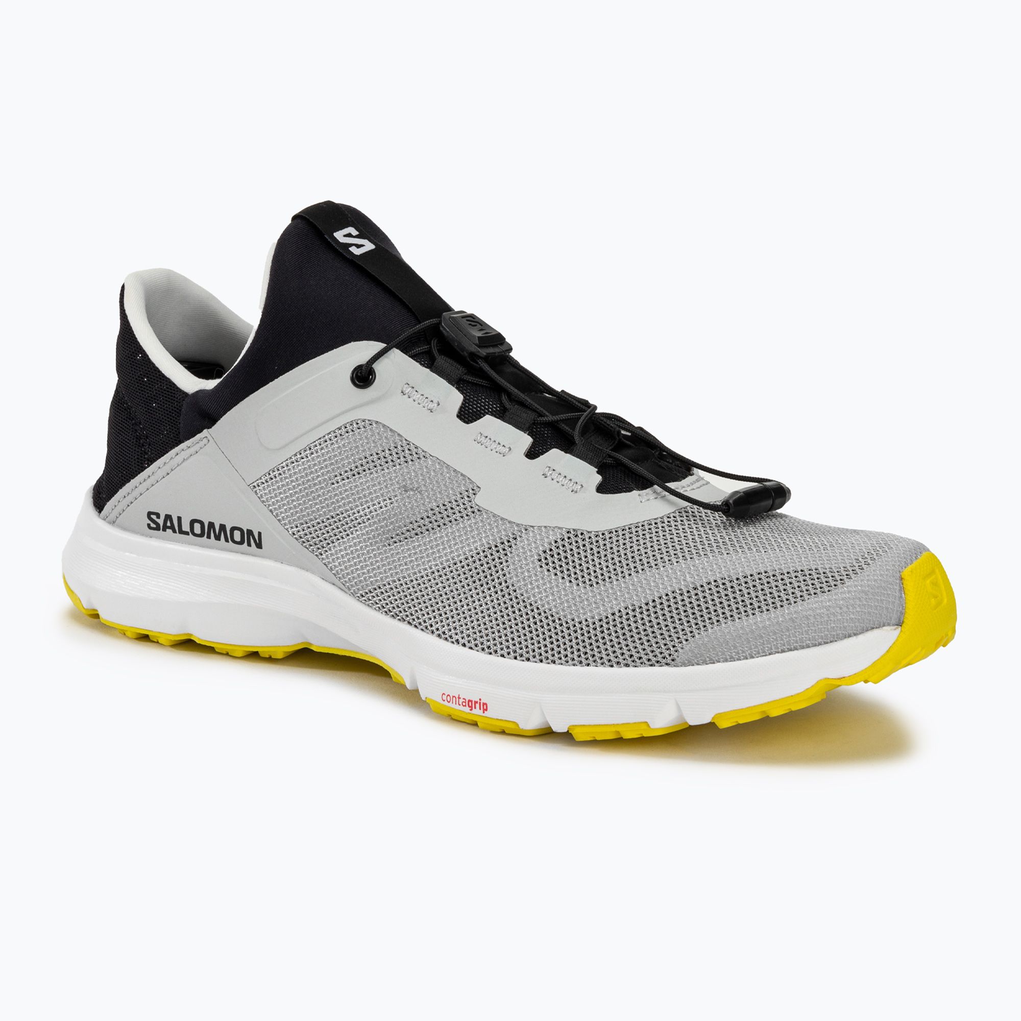 Dámska bežecká obuv Salomon Amphib Bold 2 lunar rock/black/buttercup (Amphib Bold 2 L47153600)