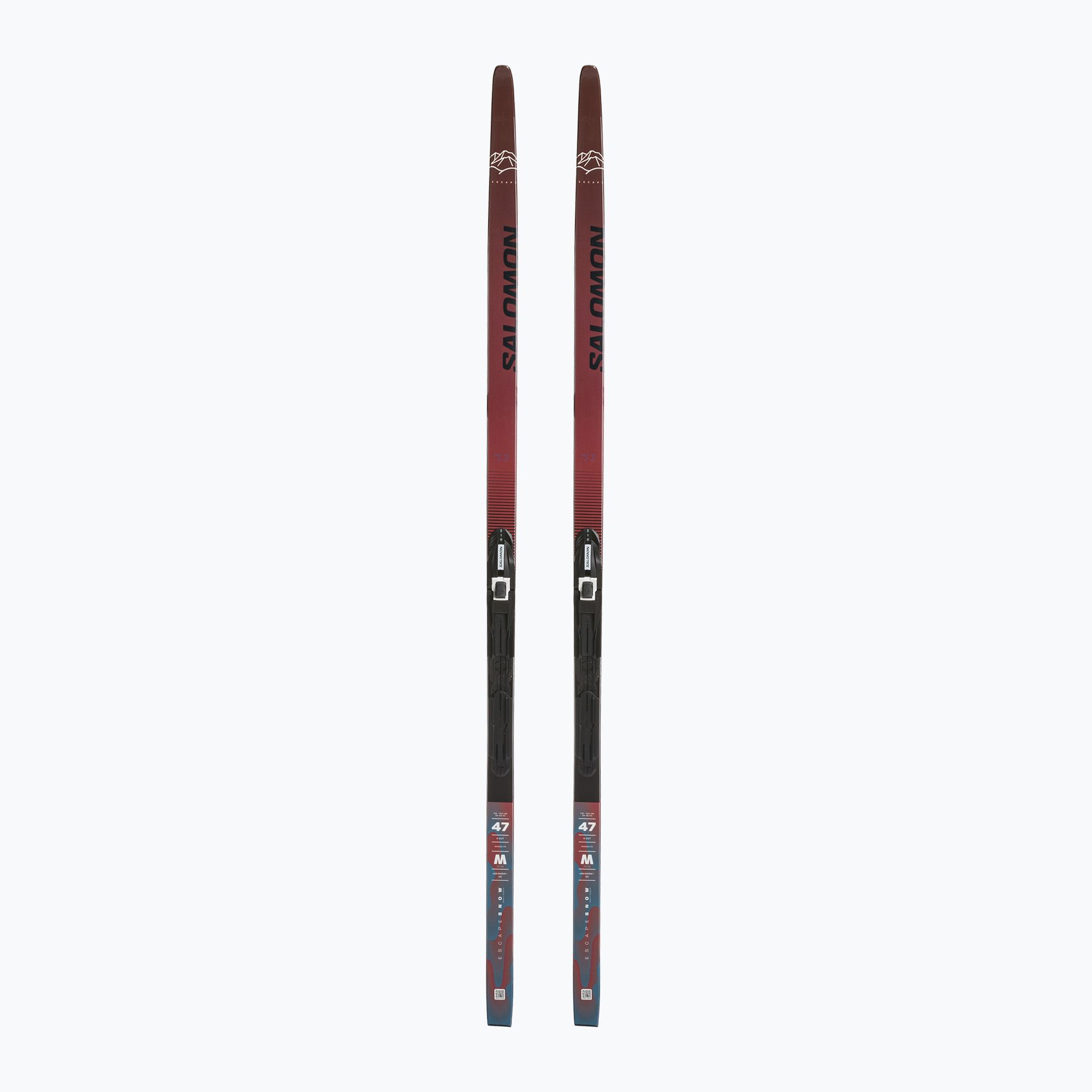 Salomon Escape Snow 47 eSkin + Prolink Shift - bežecké lyže (Escape Snow 47 eSkin + Prolink Shift L473740PM)
