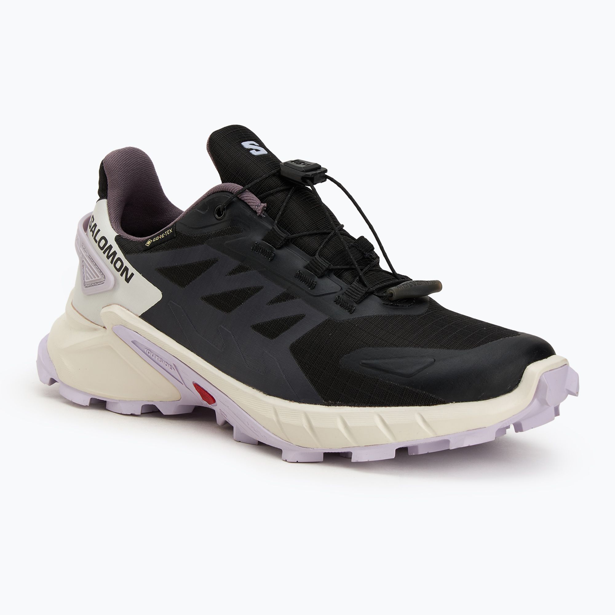 Dámske bežecké topánky Salomon Supercross 4 GTX black/vanilla ice/orchid petal (Supercross 4 GTX L47461800)