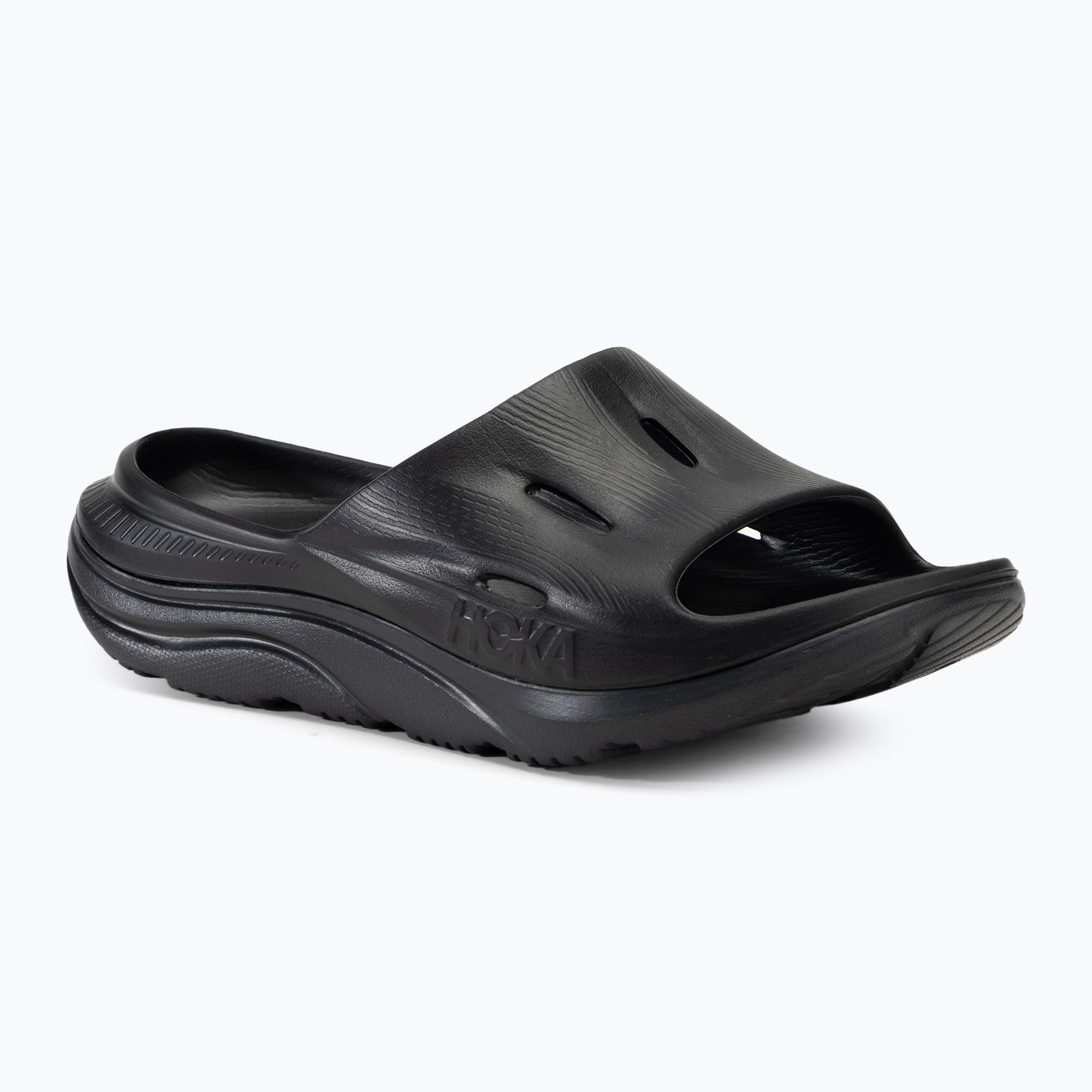 Detské šľapky HOKA Ora Recovery Slide 3 black/black (Ora Recovery Slide 3 1134471-BBLC)