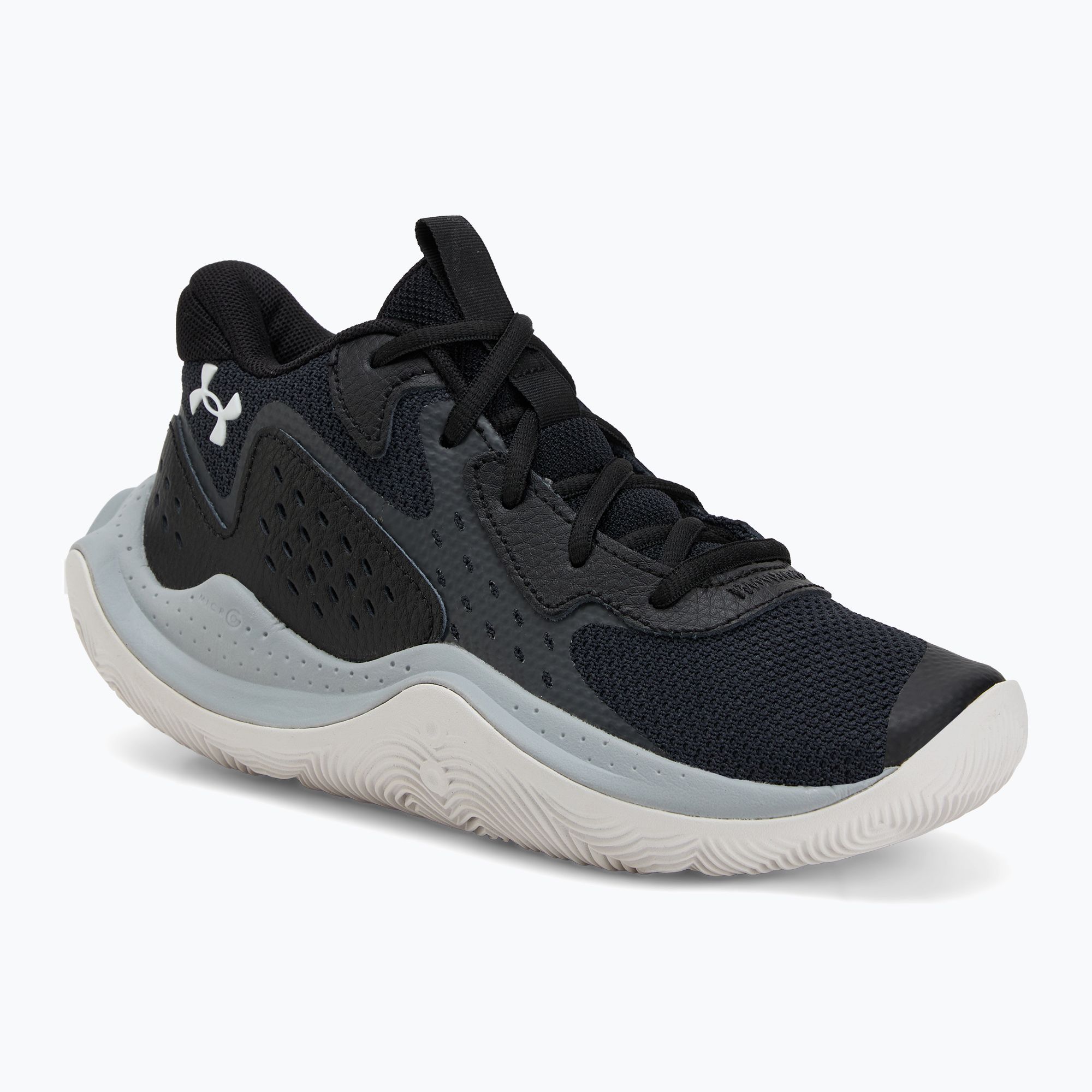 Detské basketbalové topánky Under Armour Grade School Jet '23 black/jet gray/white (Grade School Jet '23 3026635-004)