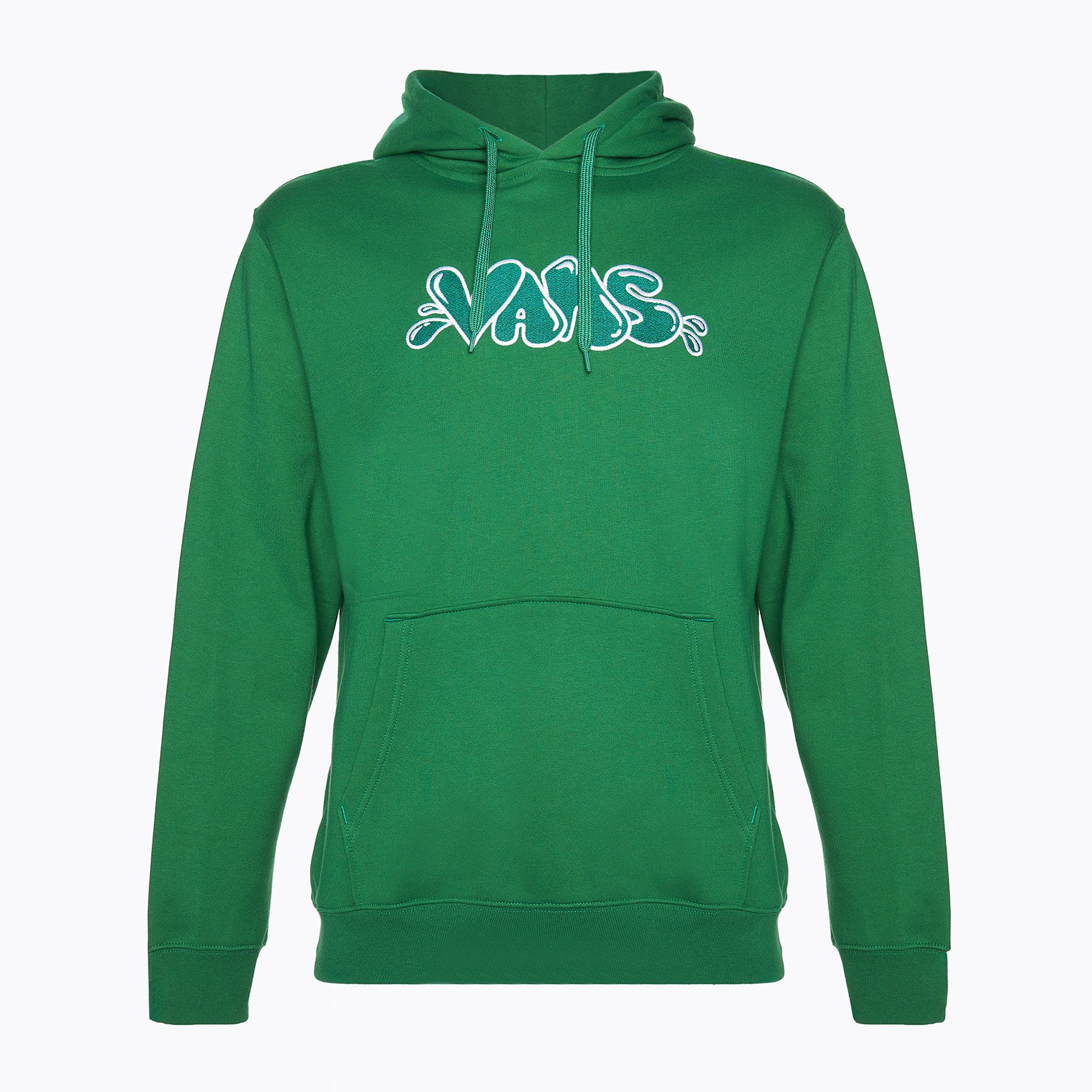 Pánska mikina Vans Caps Loose Pullover verdant green (Caps Loose Pullover VN000HPPJ5F)