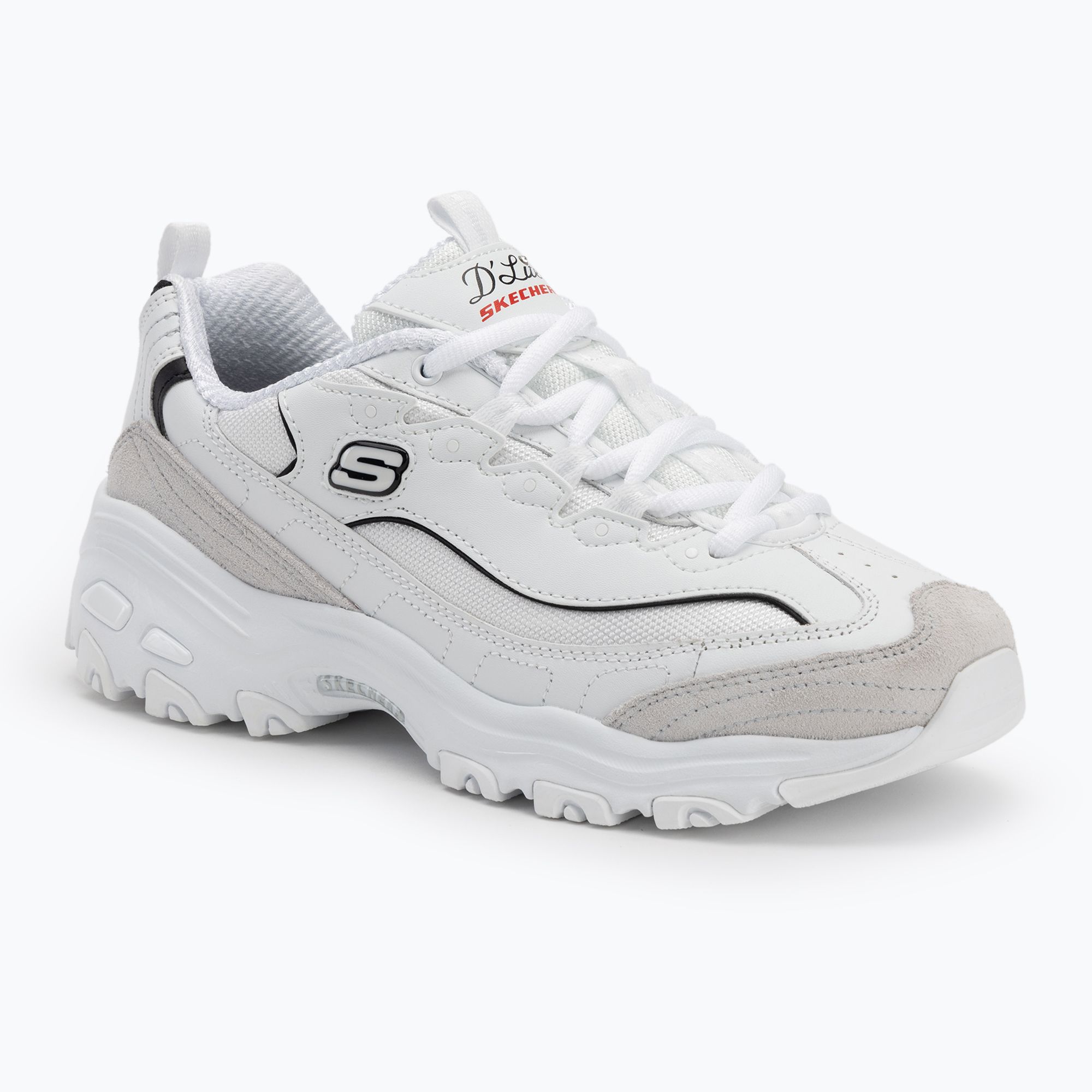 Dámske topánky SKECHERS D'Lites New Heat white (D'Lites New Heat 150231 WBK)
