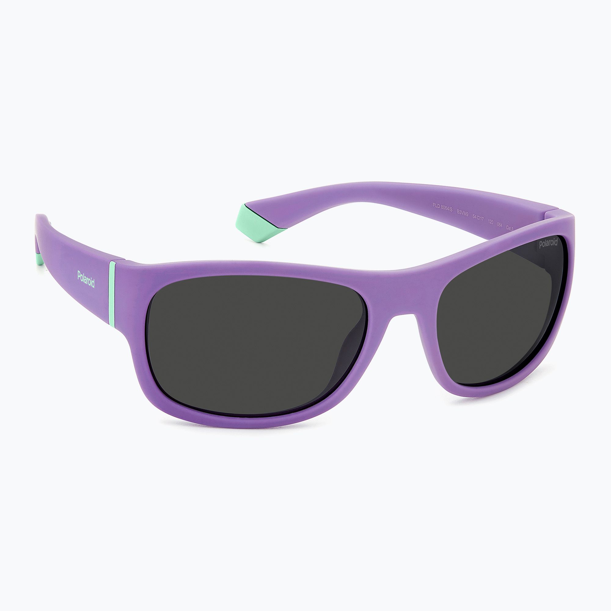 Detské slnečné okuliare Polaroid PLD 8064/S violet/grey polarized (PLD 8064/S 207818B3V54M9)
