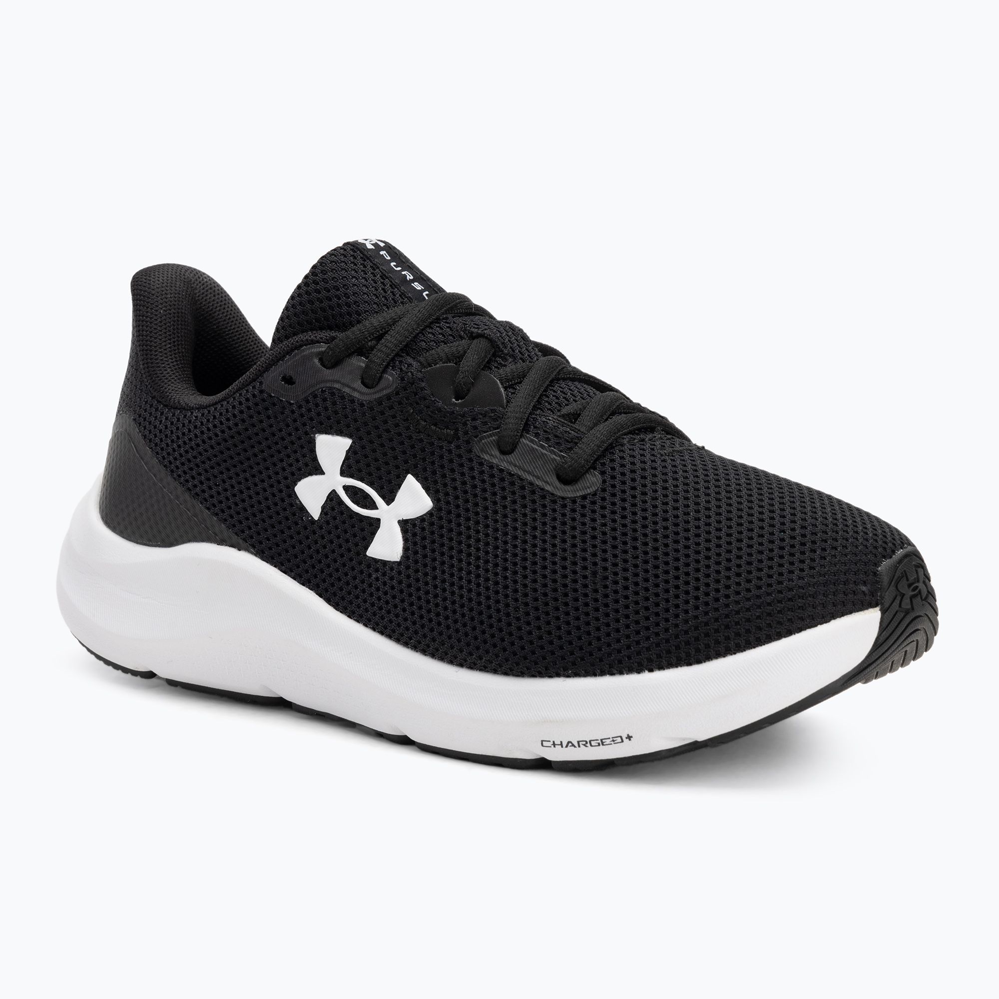Dámske bežecké topánky Under Armour Charged Pursuit 4 black/black/white (Charged Pursuit 4 3028261-001)