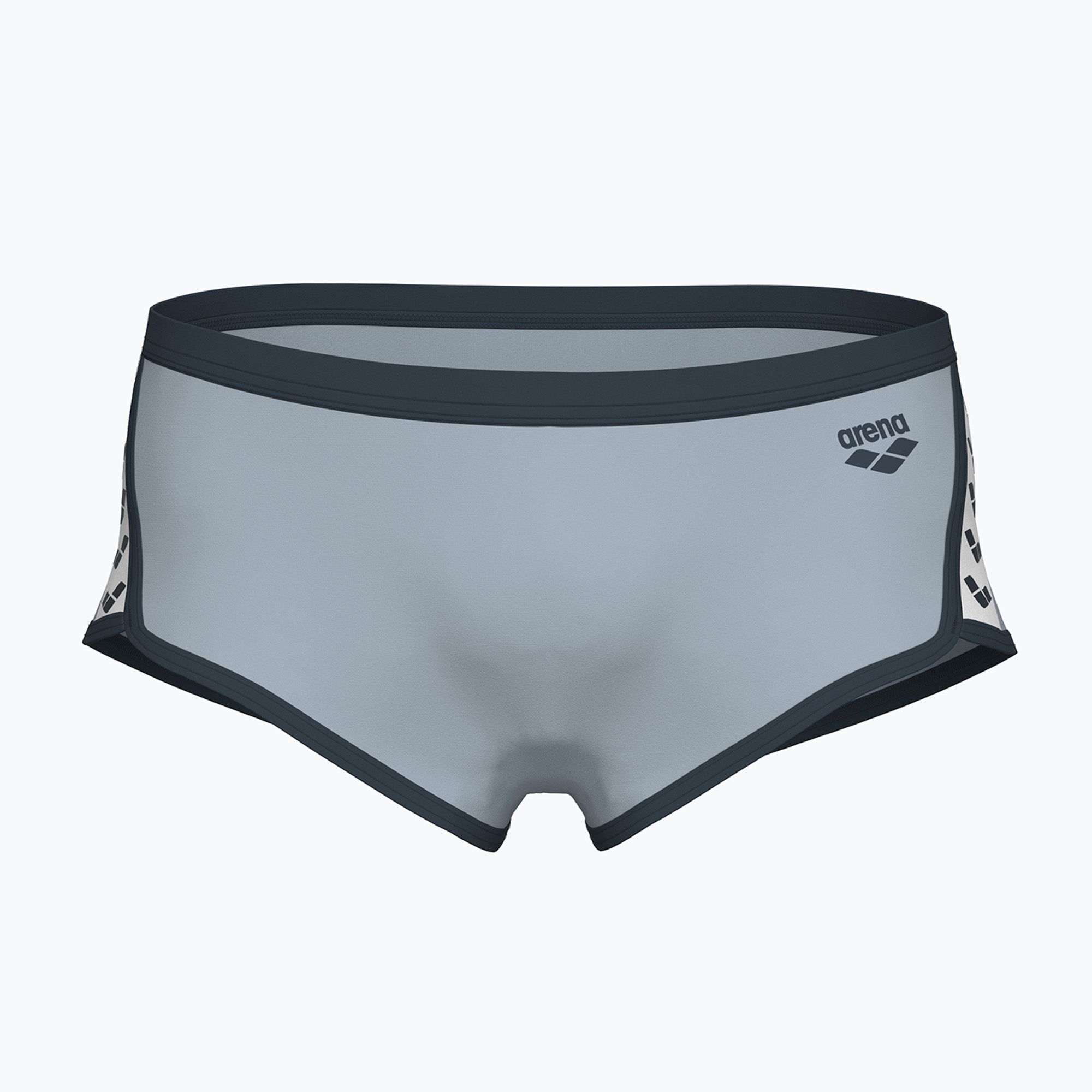 Pánske plavky Arena Swim Low Waist Short Solid sea foam/asphalt (Icons Swim Low Waist Short Solid 005046/551)