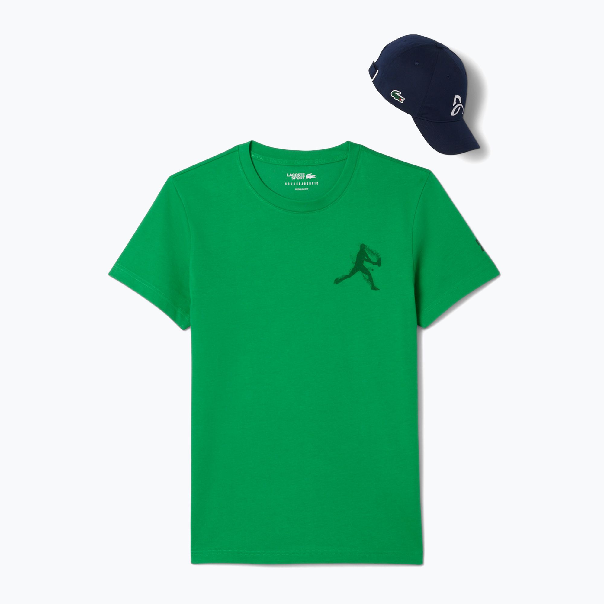 Lacoste pánske tenisové tričko TH1044 calathea/green (TH1044 FQI)