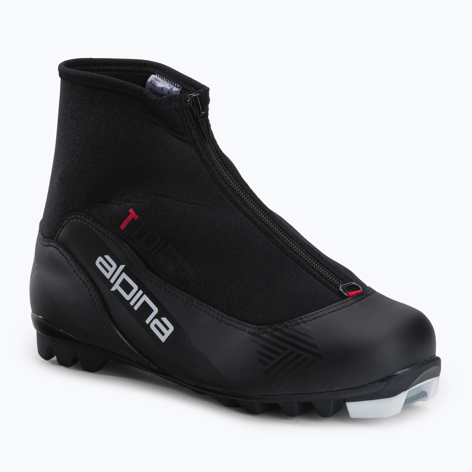 Pánske topánky na bežecké lyžovanie Alpina T 10 black/red (T 10 5357-1)