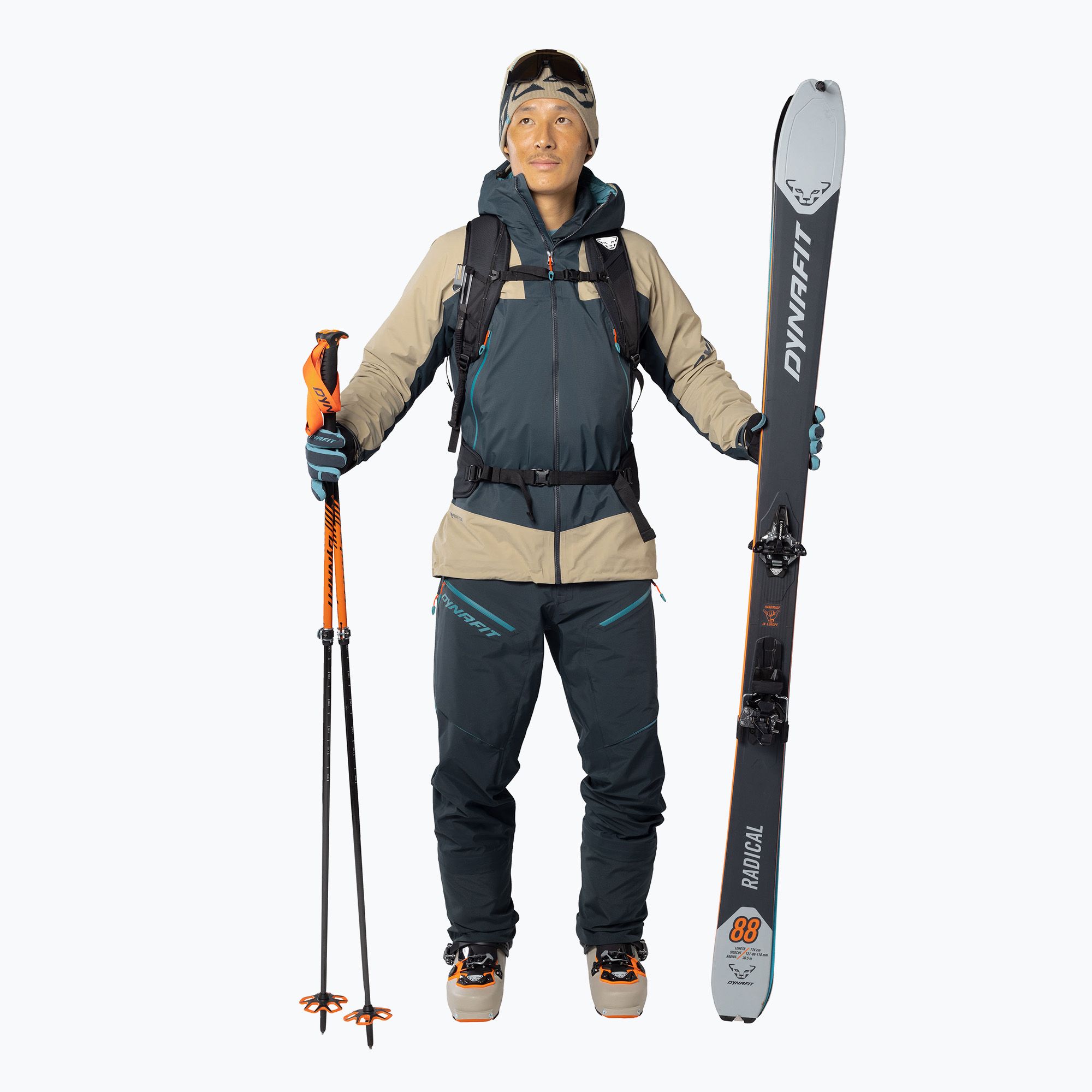 Pánske lyžiarske nohavice DYNAFIT Radical 2 GTX blueberry (Radical 2 GTX 08-0000071358)