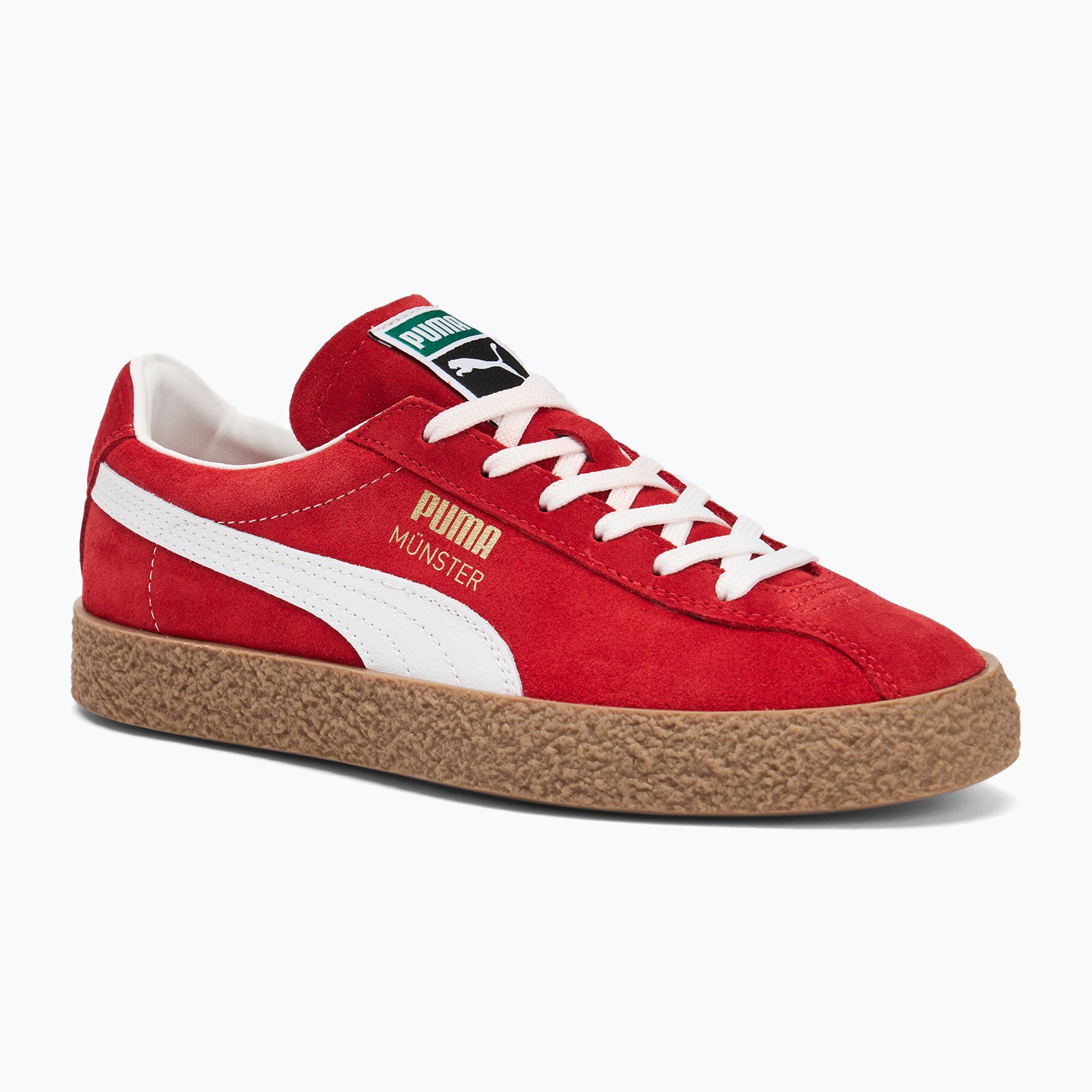 Obuv PUMA Muenster OG high risk red/puma white (Muenster OG 384218 02)