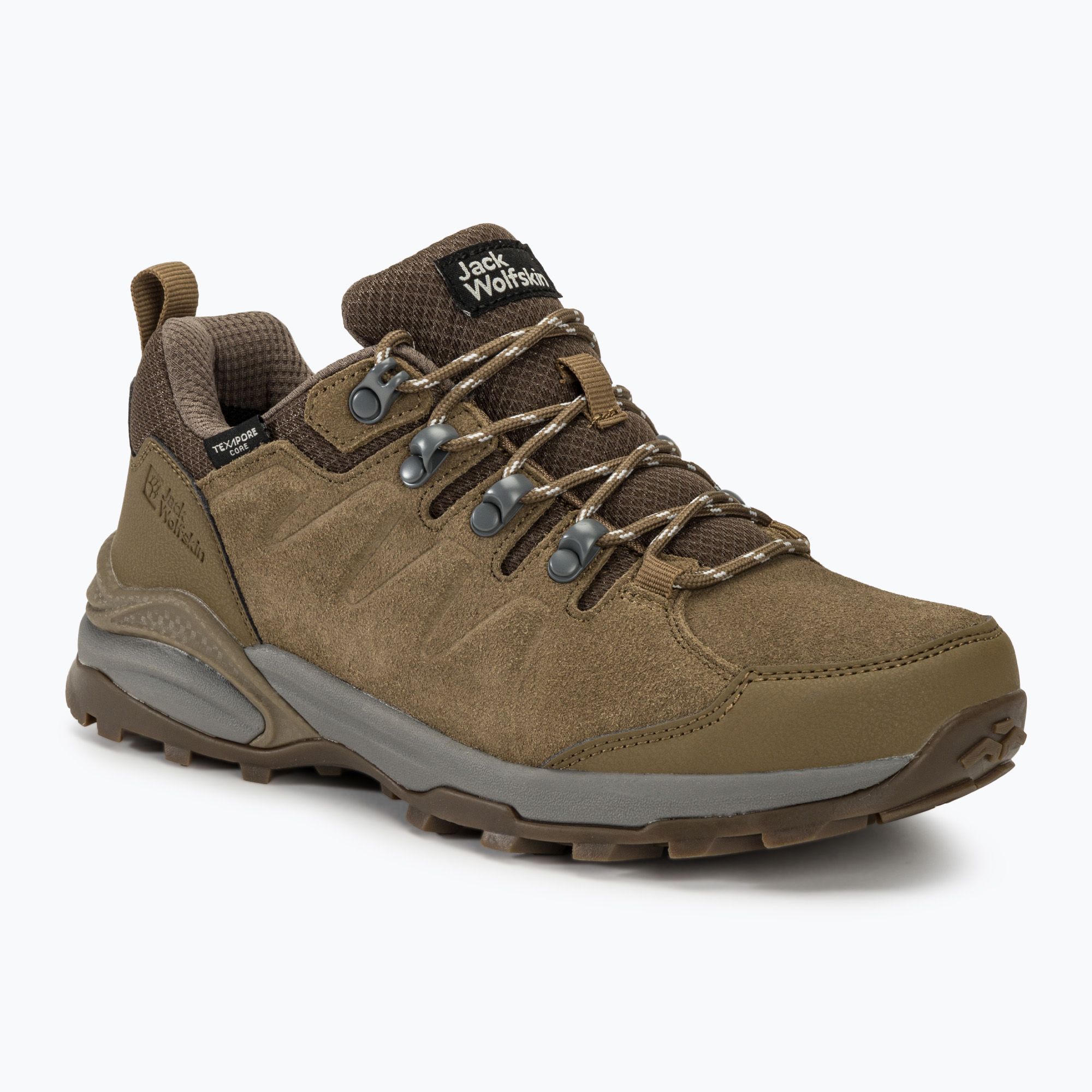 Dámske trekové topánky Jack Wolfskin Refugio Texapore Low chestnut (Refugio Texapore Low 4050821)