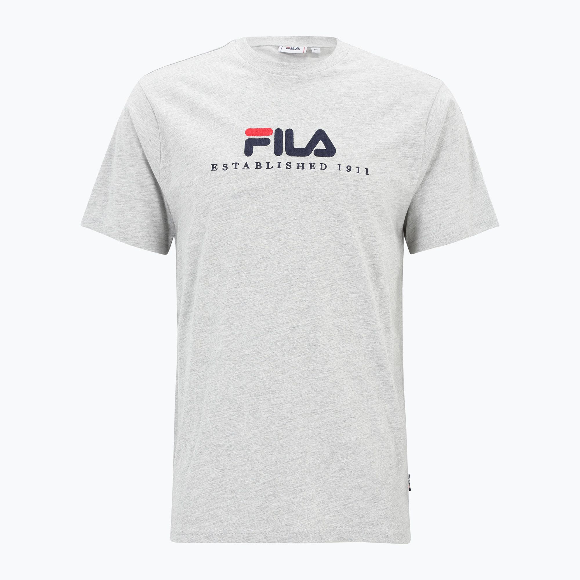Tričko FILA Bedburg light grey melange
