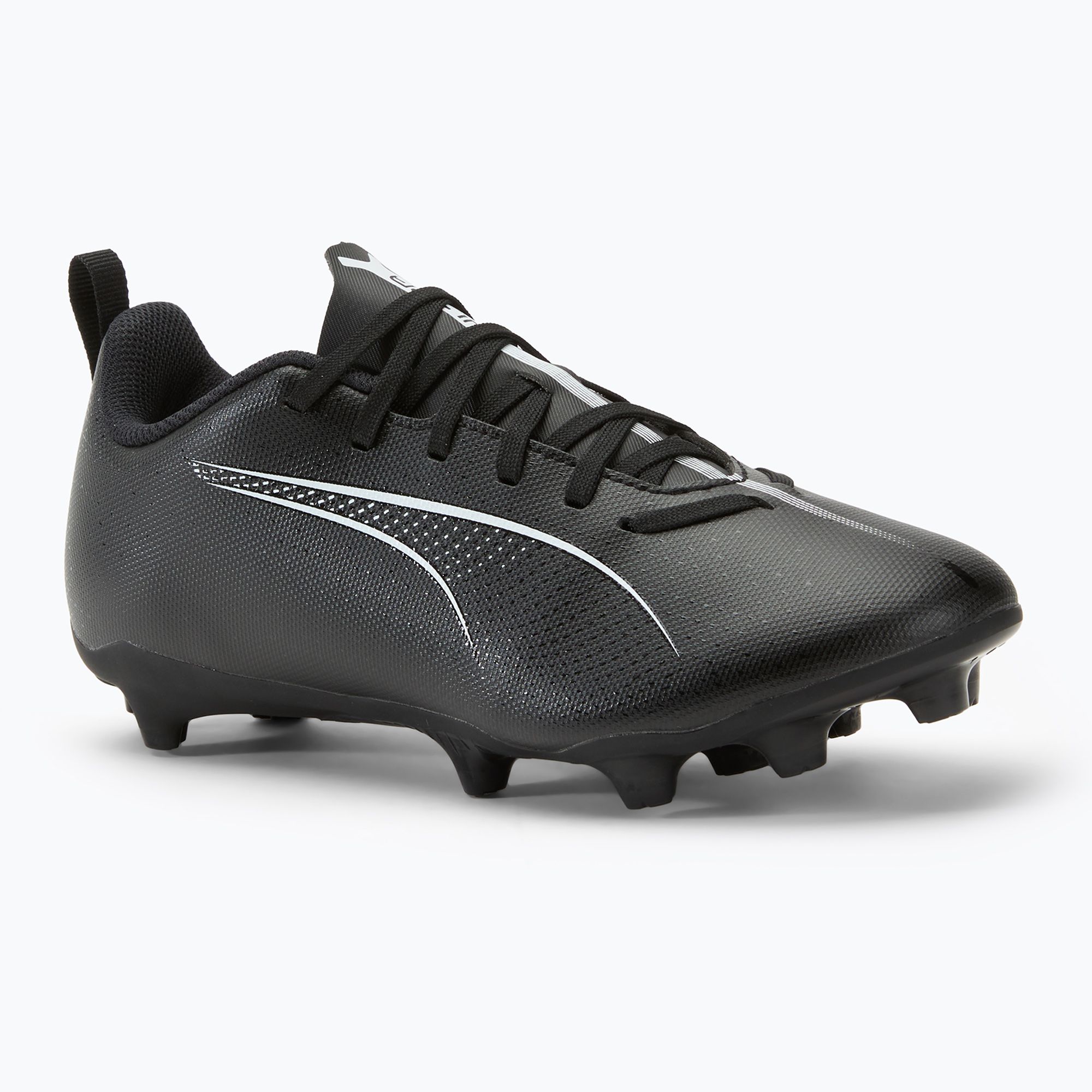 Detská futbalová obuv PUMA Ultra 5 Play FG/AG Jr puma black/puma white