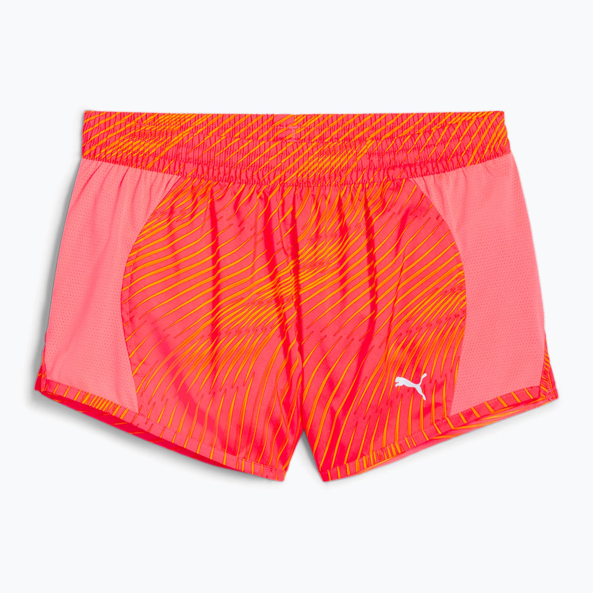 Dámske bežecké šortky PUMA Run Favorite AOP Velocity 3" sunset glow/ sun stream (Run Favorite AOP Velocity 3" 524037 16)