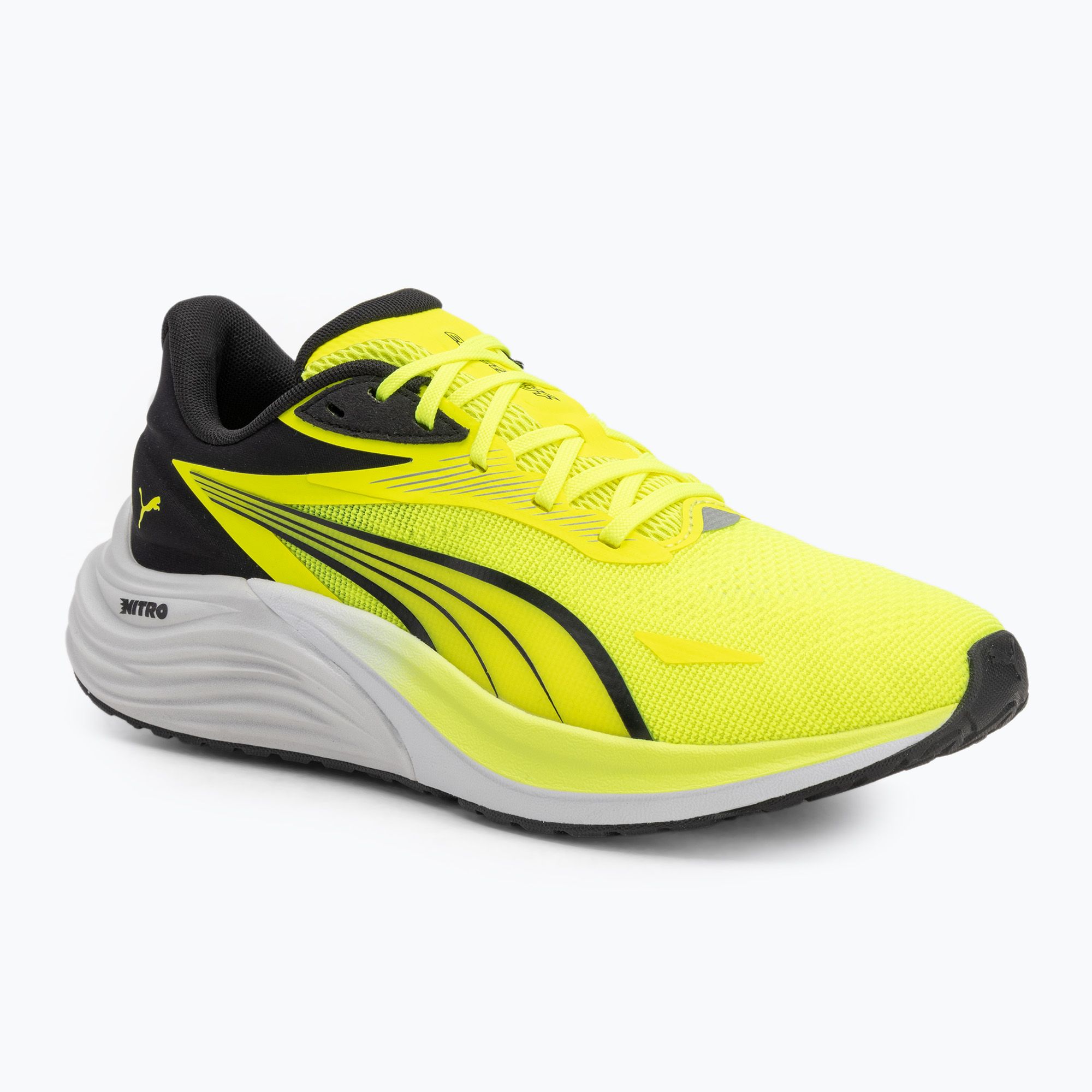 Pánske bežecké topánky PUMA Electrify Nitro 4 yellow alert/feather gray/puma black (Electrify Nitro 4 310789 07)