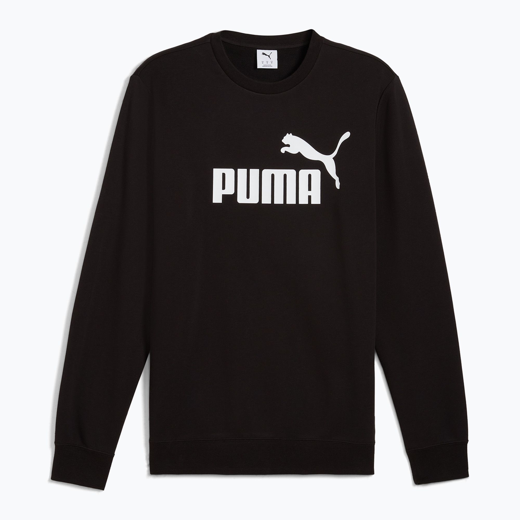 Pánska mikina PUMA ESS No. 1 Logo Crew TR puma čierna (ESS No. 1 Logo Crew TR 682560 01)