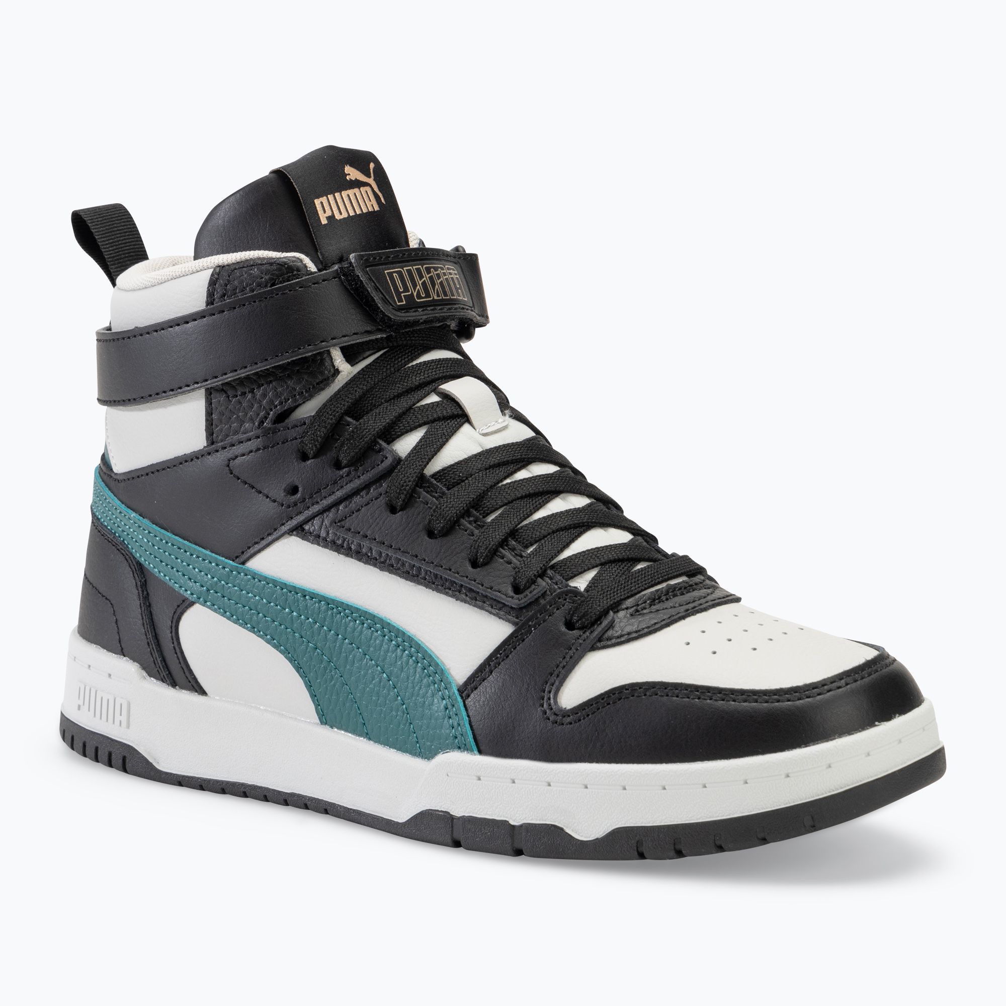 Obuv PUMA RBD Game cool light gray/malachite/puma black/puma gold (RBD Game 385839 19)