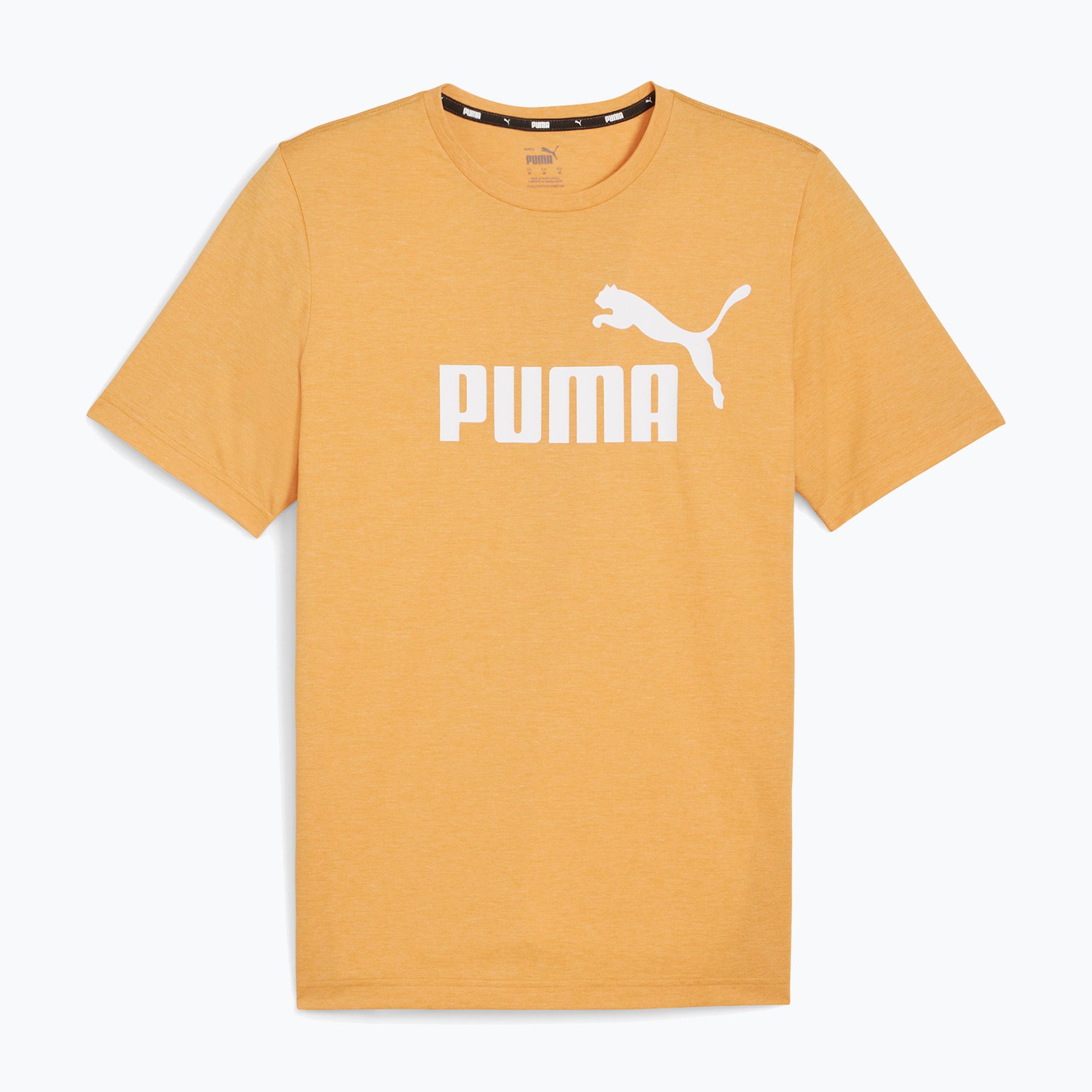 Pánske tričko PUMA Essentials Heather Tee ginger tea (Essentials Heather Tee 586736)