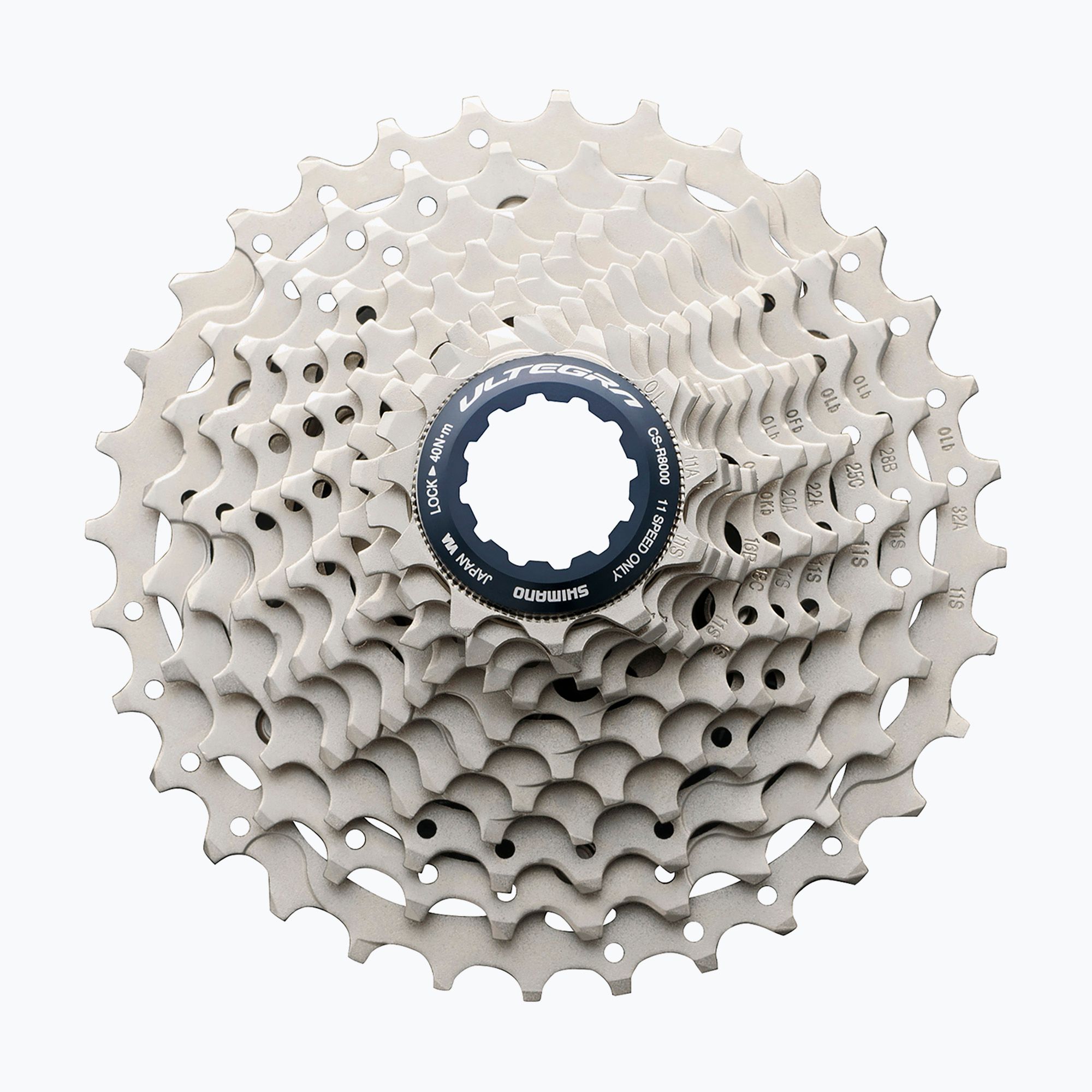 Cyklistická kazeta Shimano CS-R8000 11-radová 11-32 strieborná ICSR800011132