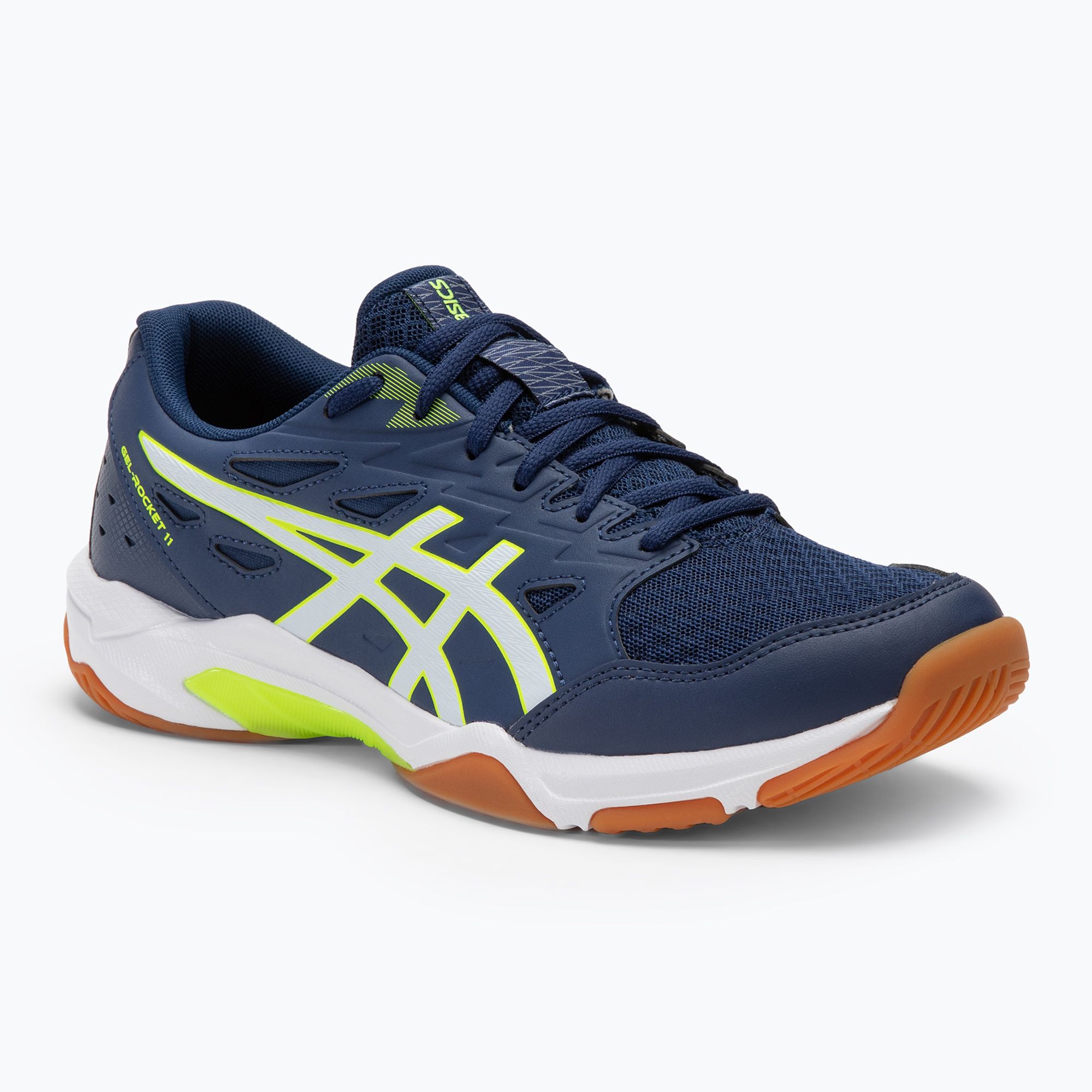 Pánska obuv ASICS Gel-Rocket 11 blue expanse/safety yellow (Gel-Rocket 11 1071A091-403)