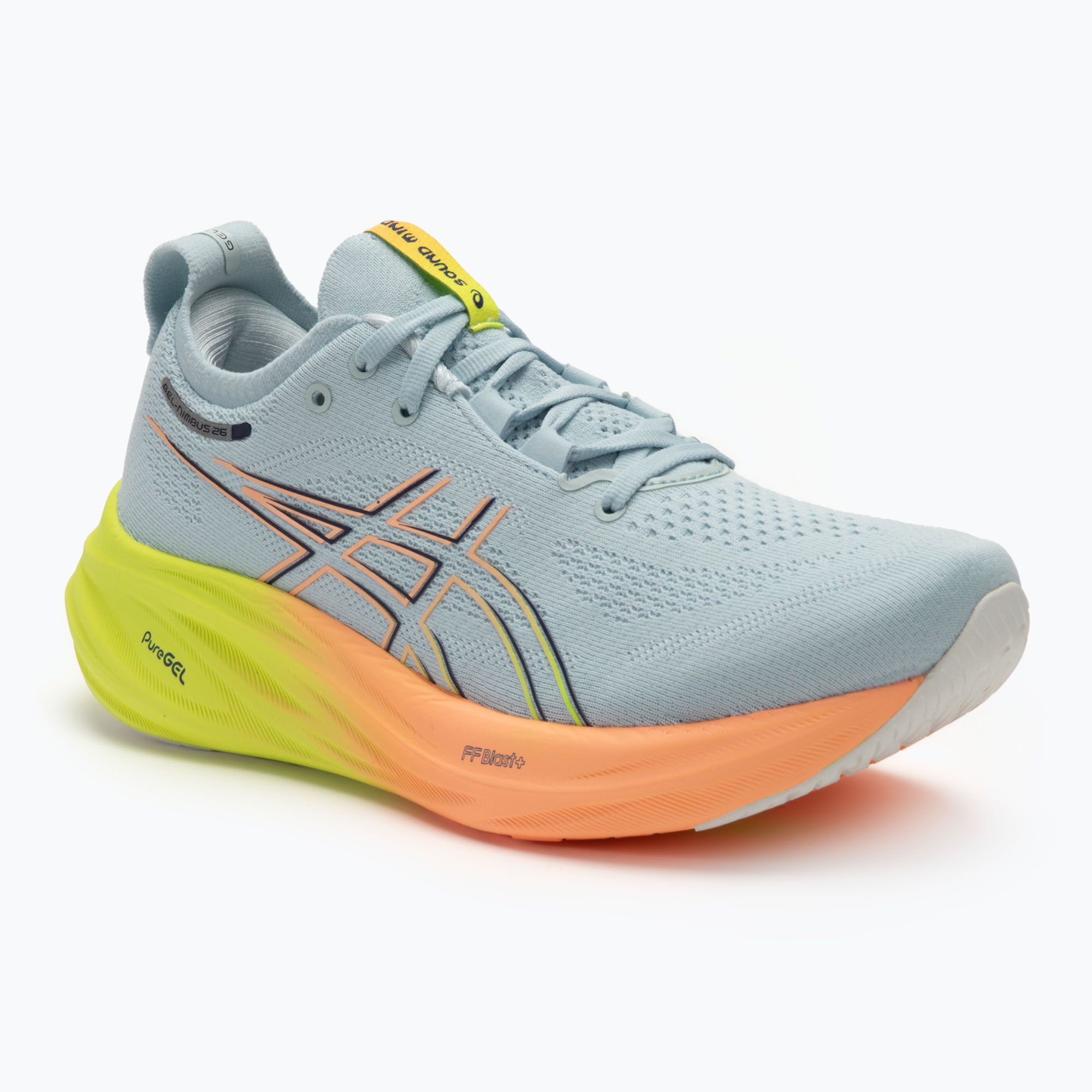 ASICS Gel-Nimbus 26 Paris pánska bežecká obuv cool grey/safety yellow (Gel-Nimbus 26 Paris 1011B928)