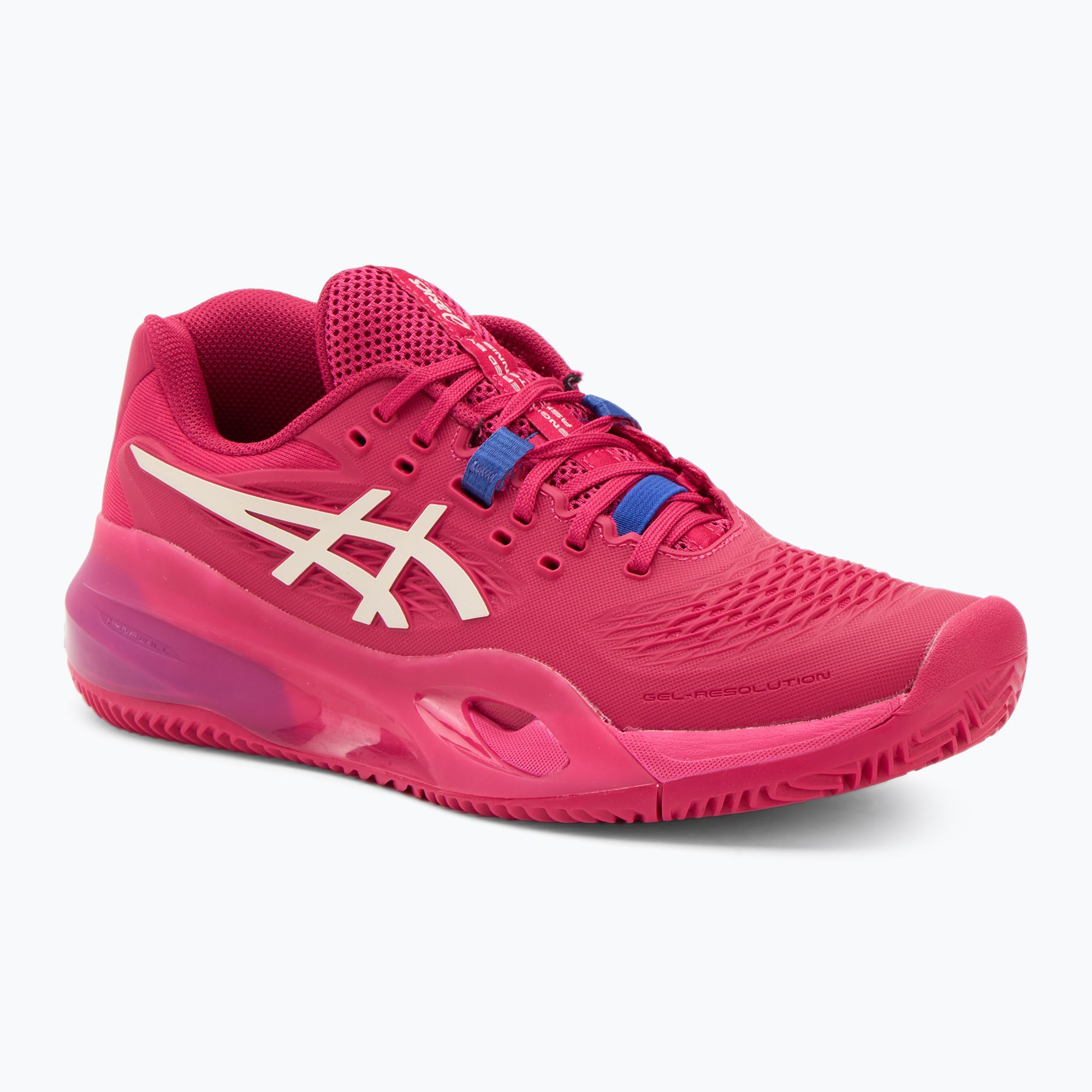 Dámske tenisové topánky Asics Gel-Resolution X Clay W bright rose/cream (Resolution X Clay W 1042A277)
