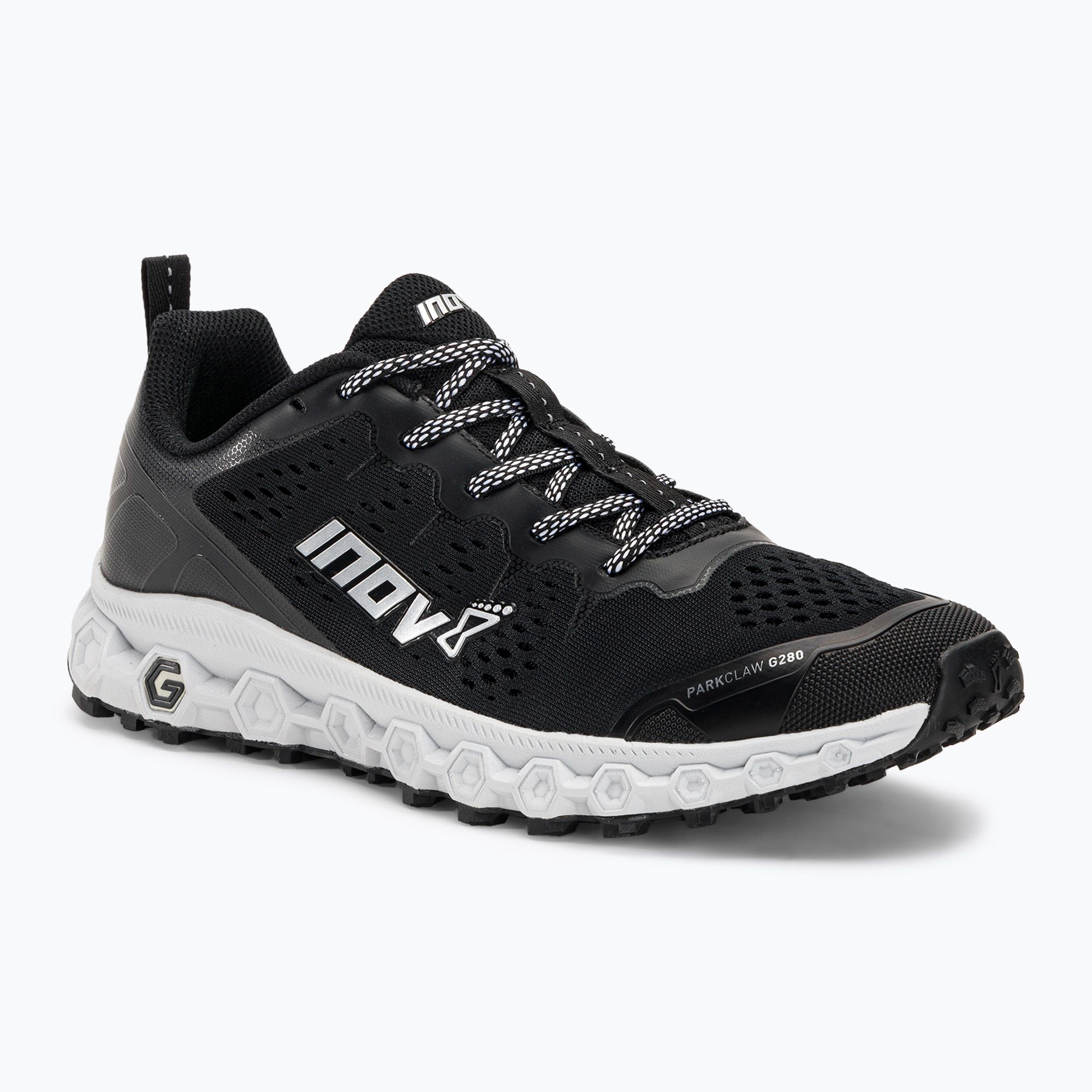Dámska bežecká obuv Inov-8 Parkclaw G280 black/white (Parkclaw G280 000972-BKWH-S-01)