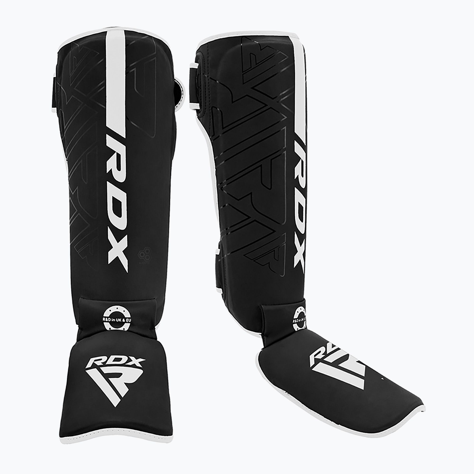 RDX F6 Shin Instep biele chrániče holennej kosti a chodidla (F6 Shin Instep SGR-F6MW)