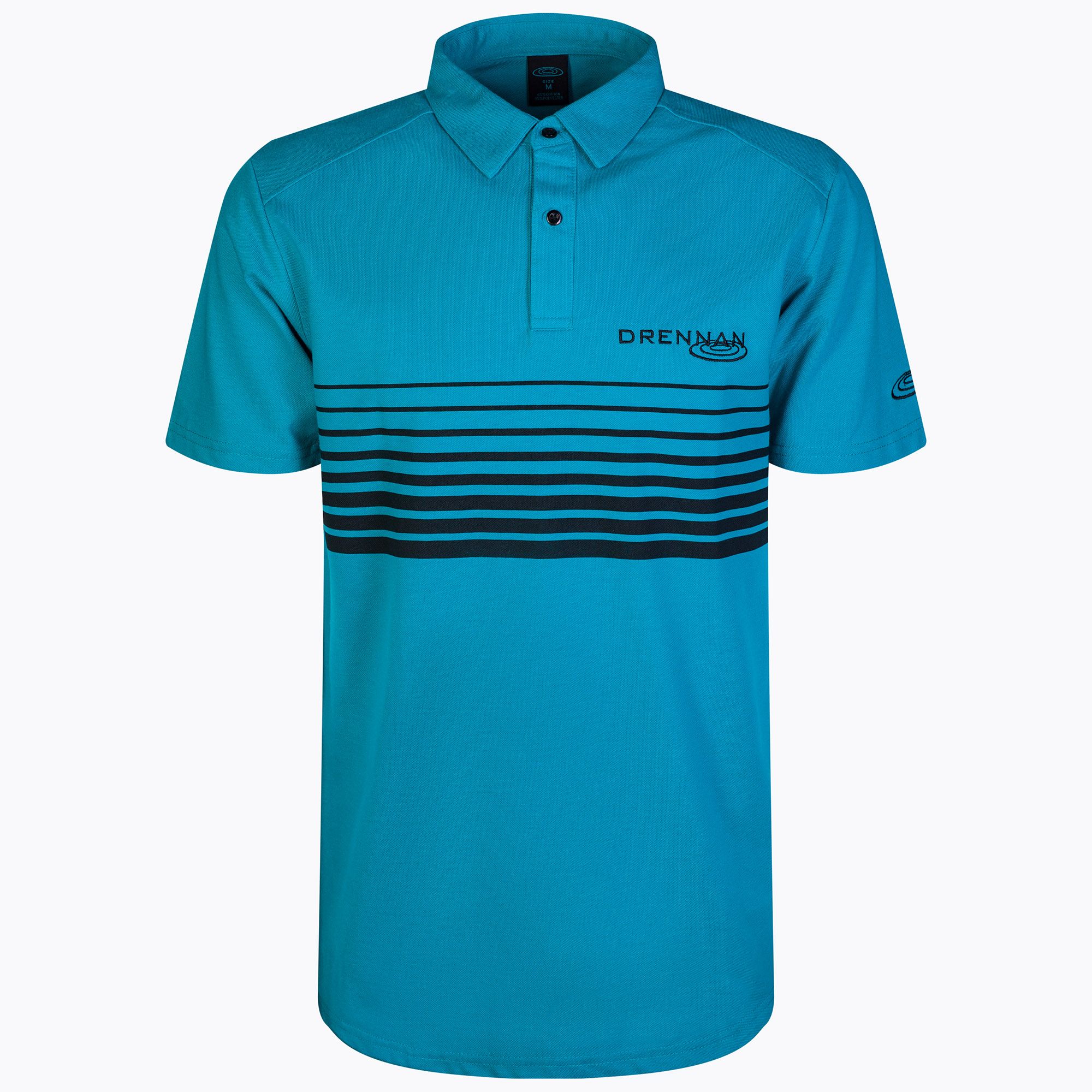 Pánske rybárske tričko Drennan Aqua Line Polo blue CSDAP205 (Aqua Line Polo CSDAP204)