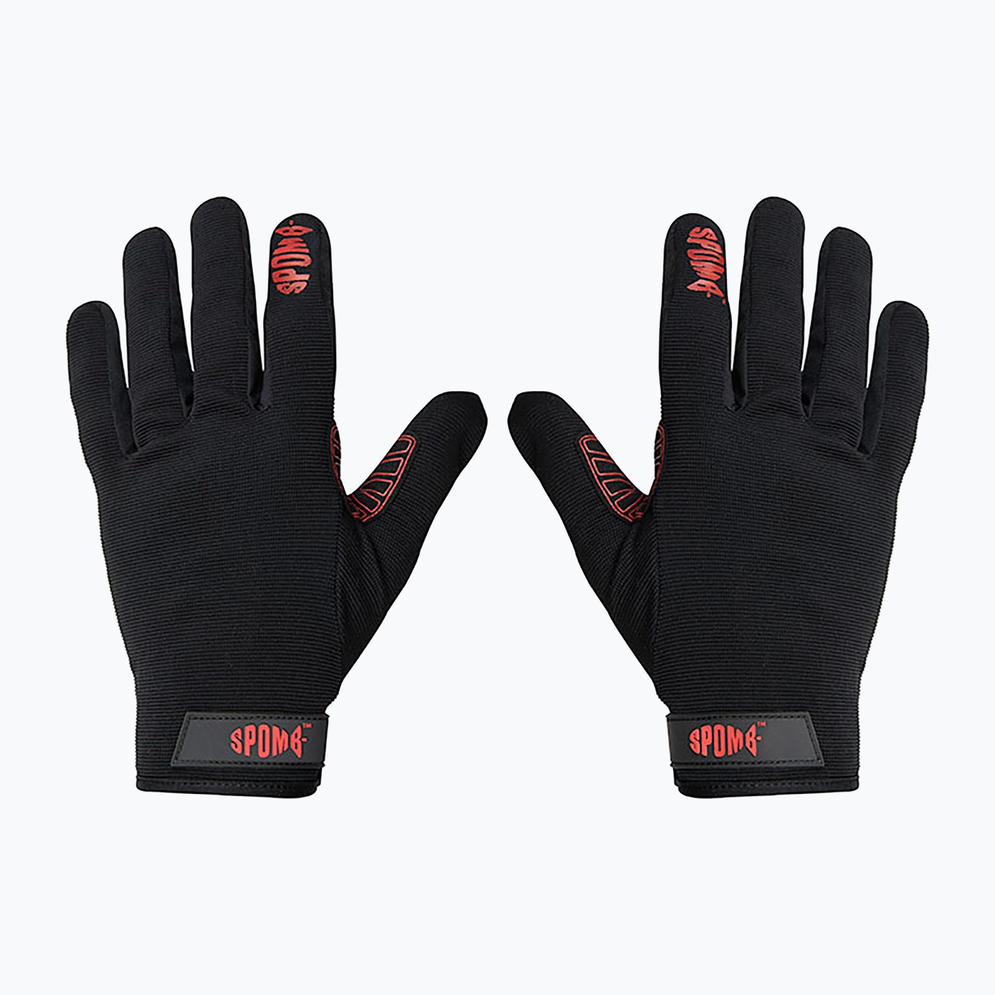 Rybárske rukavice Spomb Pro black