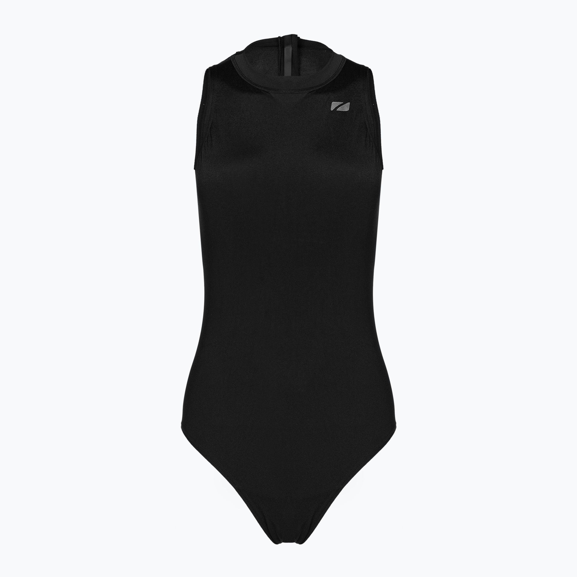 Plavky jednodielne dámske ZONE3 OWS Renew High Neck black