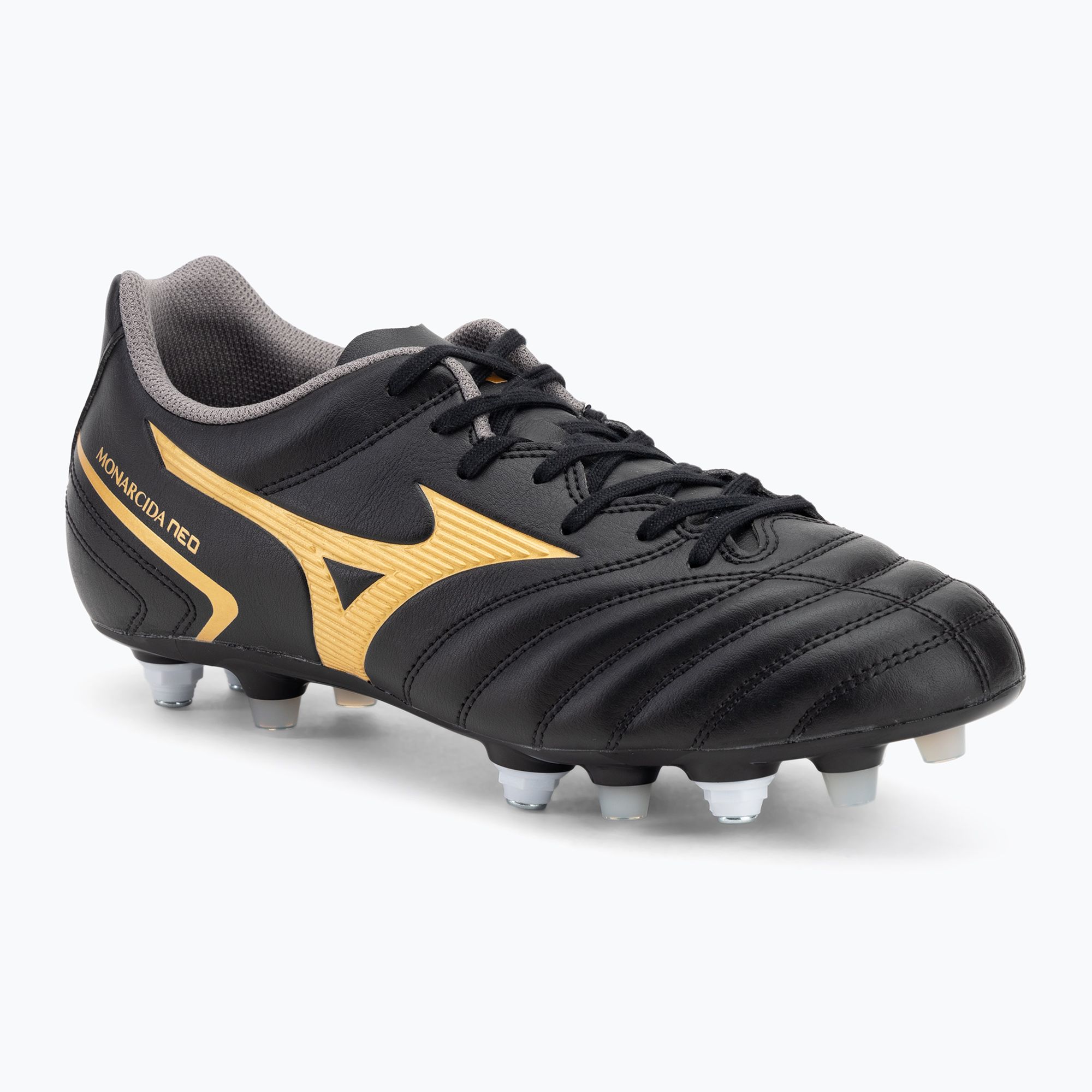 Kopačky Mizuno Monarcida Neo ll Sel Mix black/gold (Monarcida Neo ll Sel Mix P1GC232550)