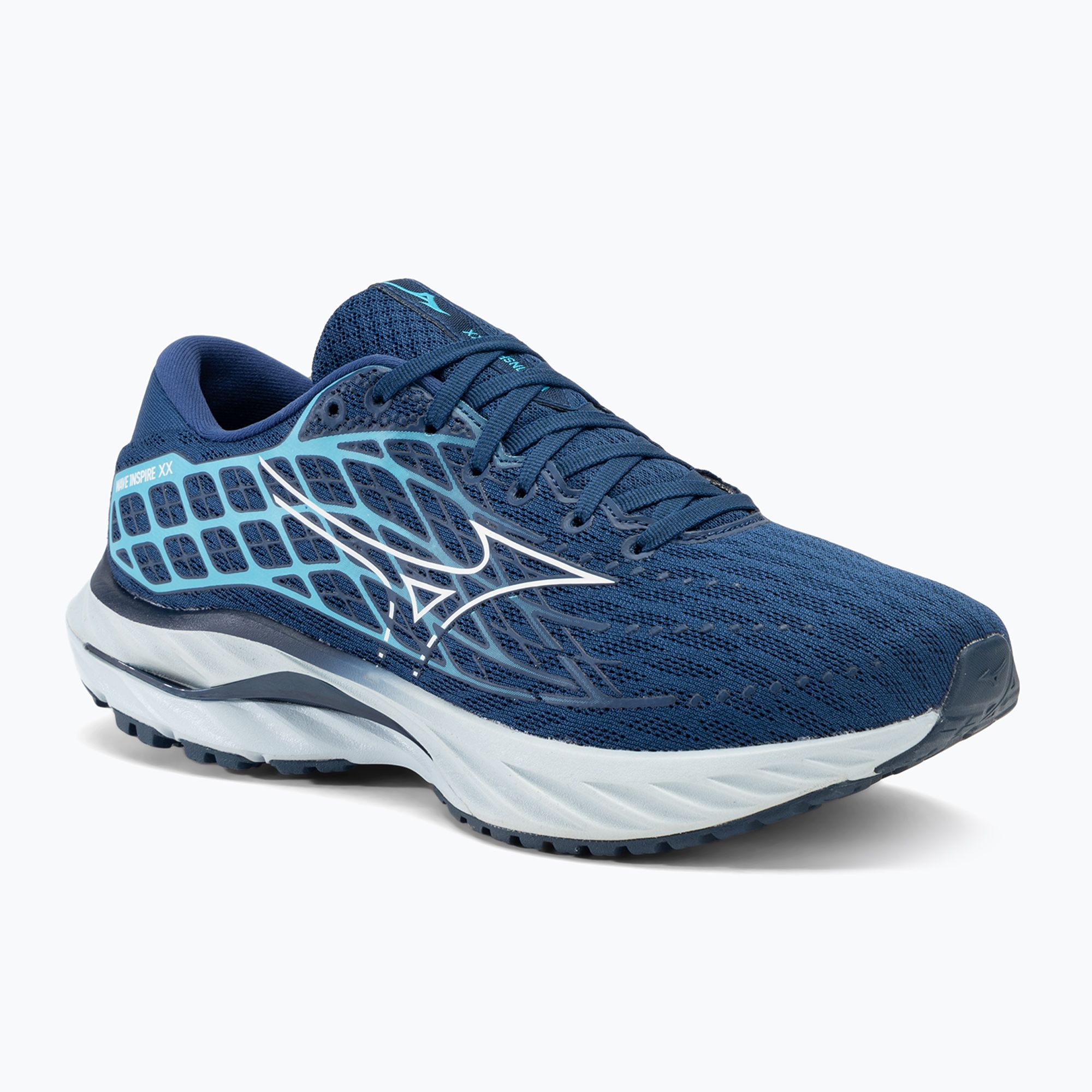 Pánska bežecká obuv Mizuno Wave Inspire 20 estate blue/white/river blue (Wave Inspire 20 J1GC244451)