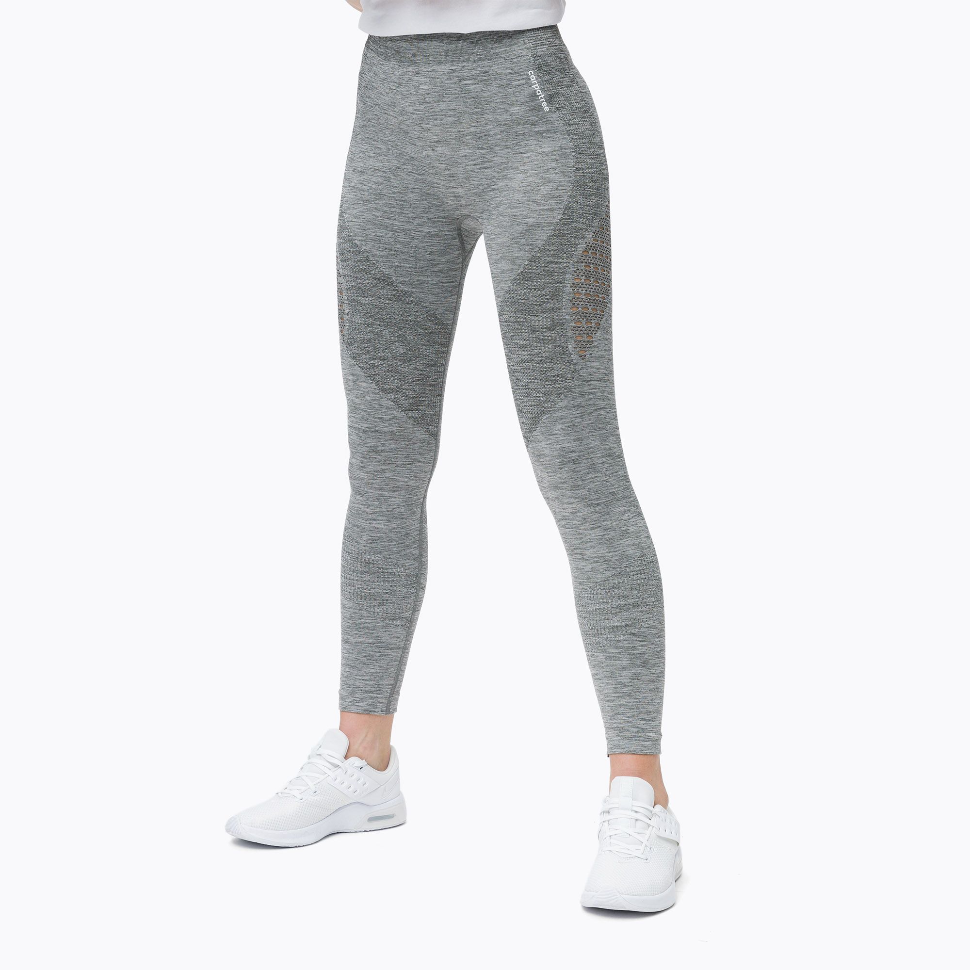 Dámske bezšvové legíny Carpatree Phase Seamless šedá CP-PSL-MG (Phase Seamless CP-PSL-MG)
